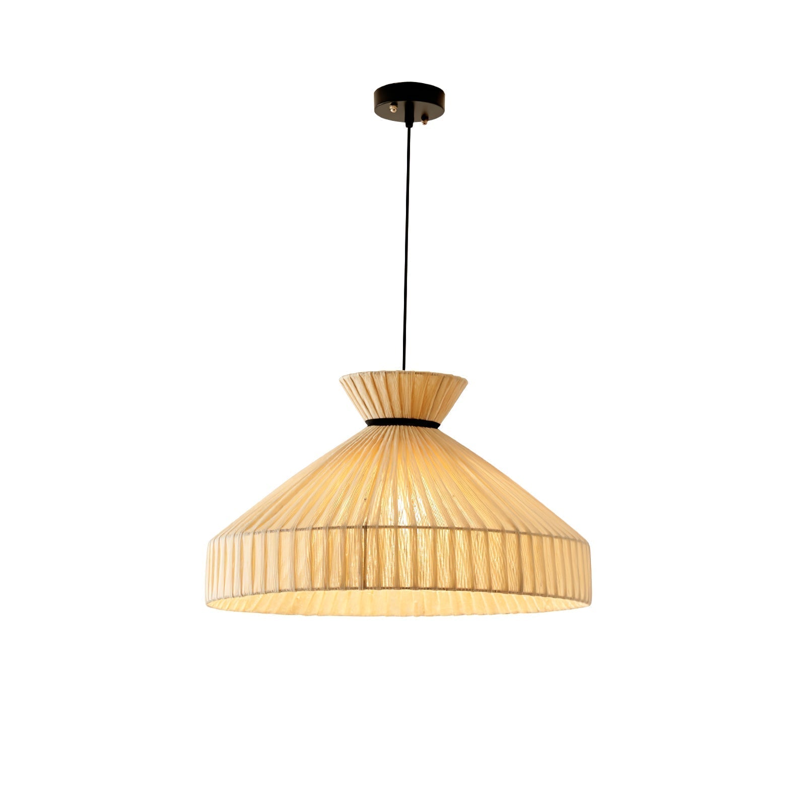 Cusoren Eleganz Gezeiten Stoff Pendelleuchte-Letslighting