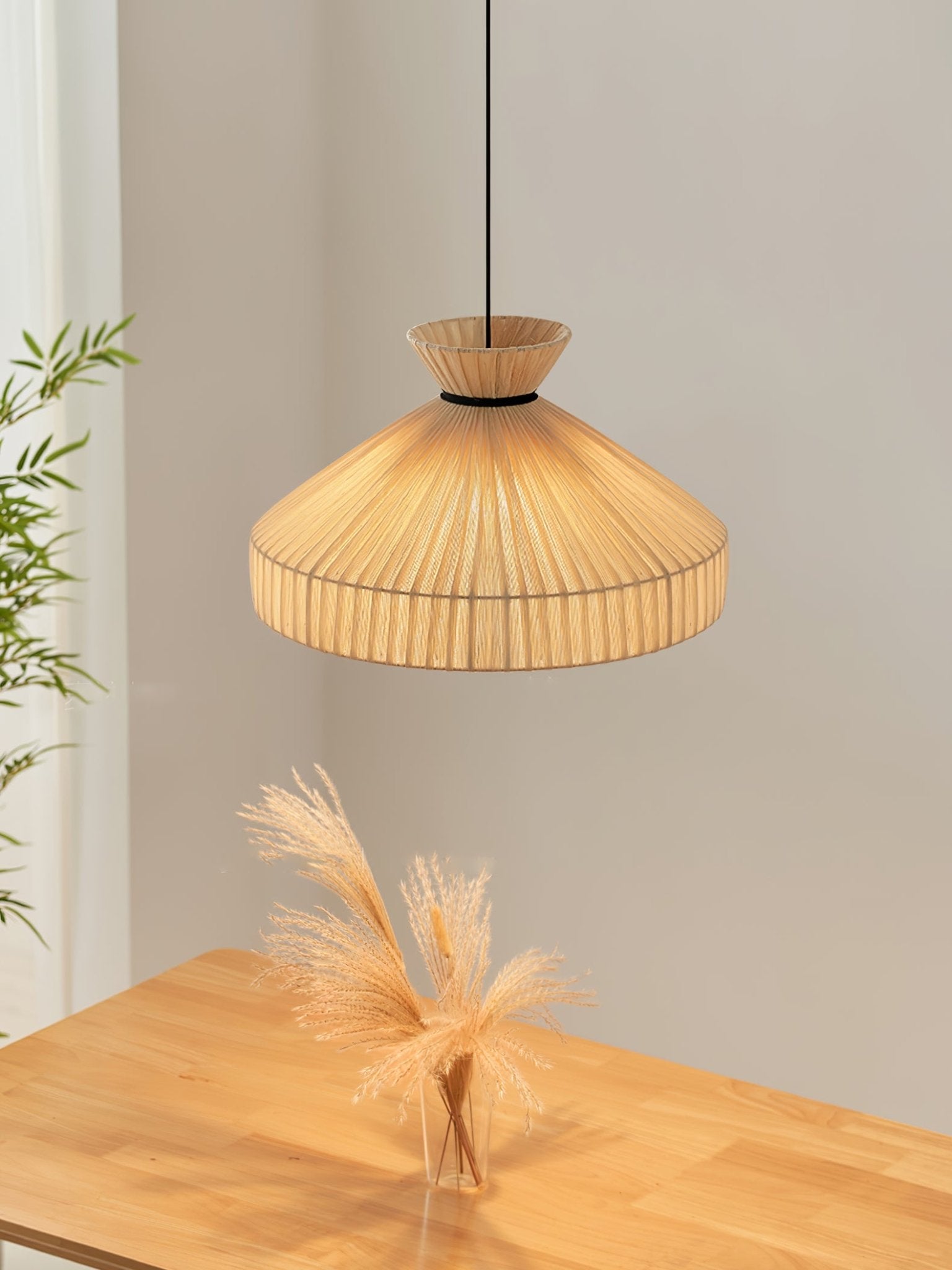 Cusoren Eleganz Gezeiten Stoff Pendelleuchte-Letslighting