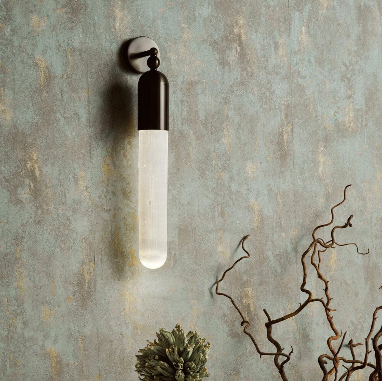 Elcarora Modern Minimalist Alabaster Wall Lamp - Letslighting