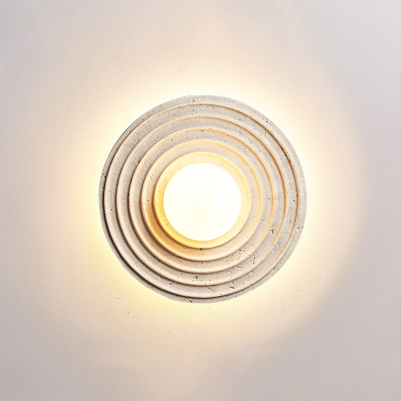 Ilorarae Modern Minimalist Travertine Wall Lamp - Letslighting