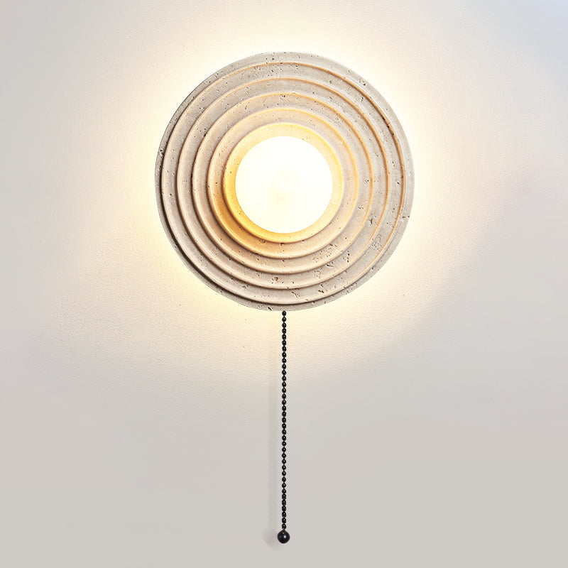 Ilorarae Modern Minimalist Travertine Wall Lamp - Letslighting