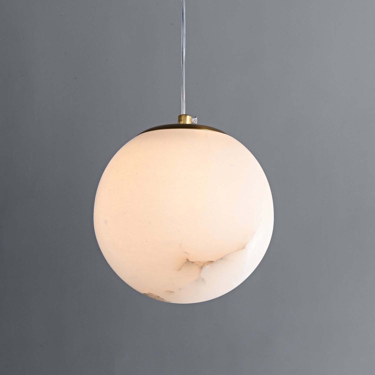 Esolisra Minimalist Alabaster Pendant Light - Neutralighting