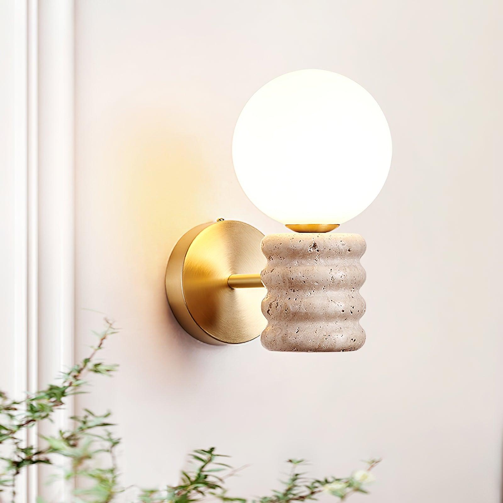 Calenne Travertin Wandleuchte-Letslighting