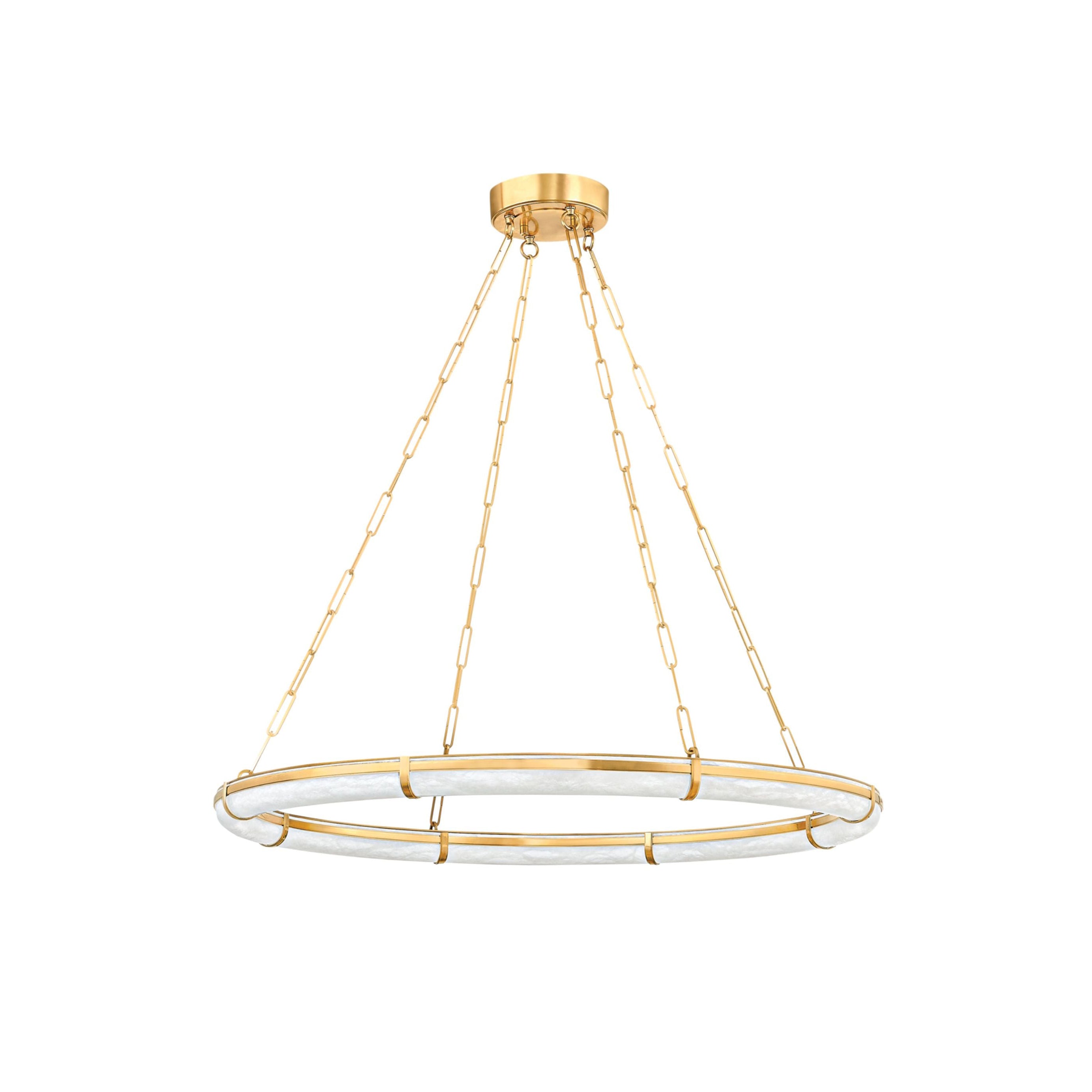 Oltalora Modern Minimalist Alabaster Chandelier - Letslighting