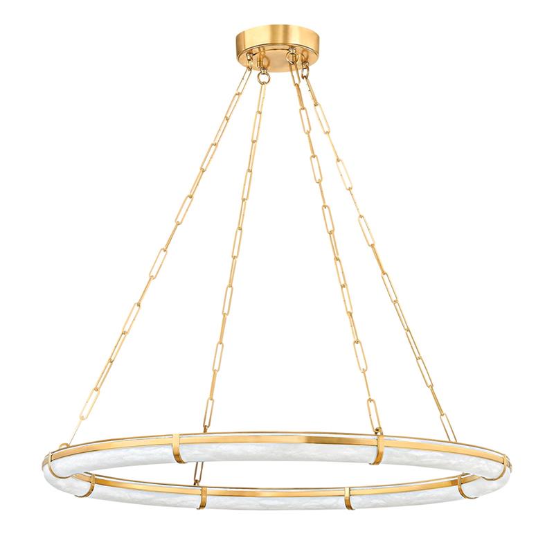 Oltalora Modern Minimalist Alabaster Chandelier - Letslighting