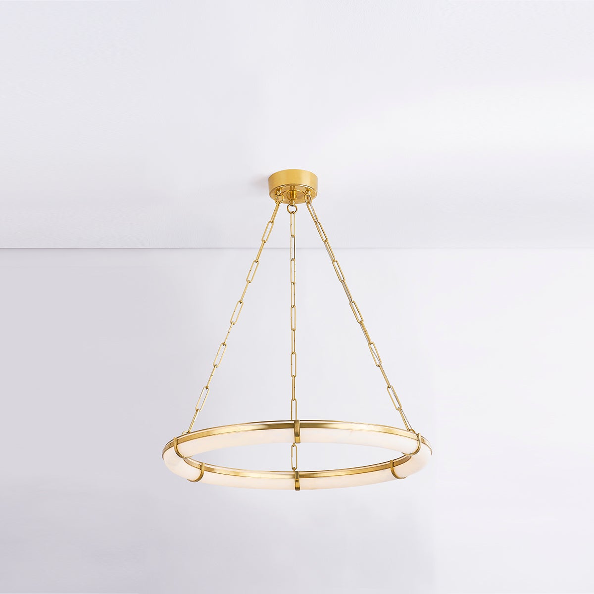 Oltalora Modern Minimalist Alabaster Chandelier - Letslighting