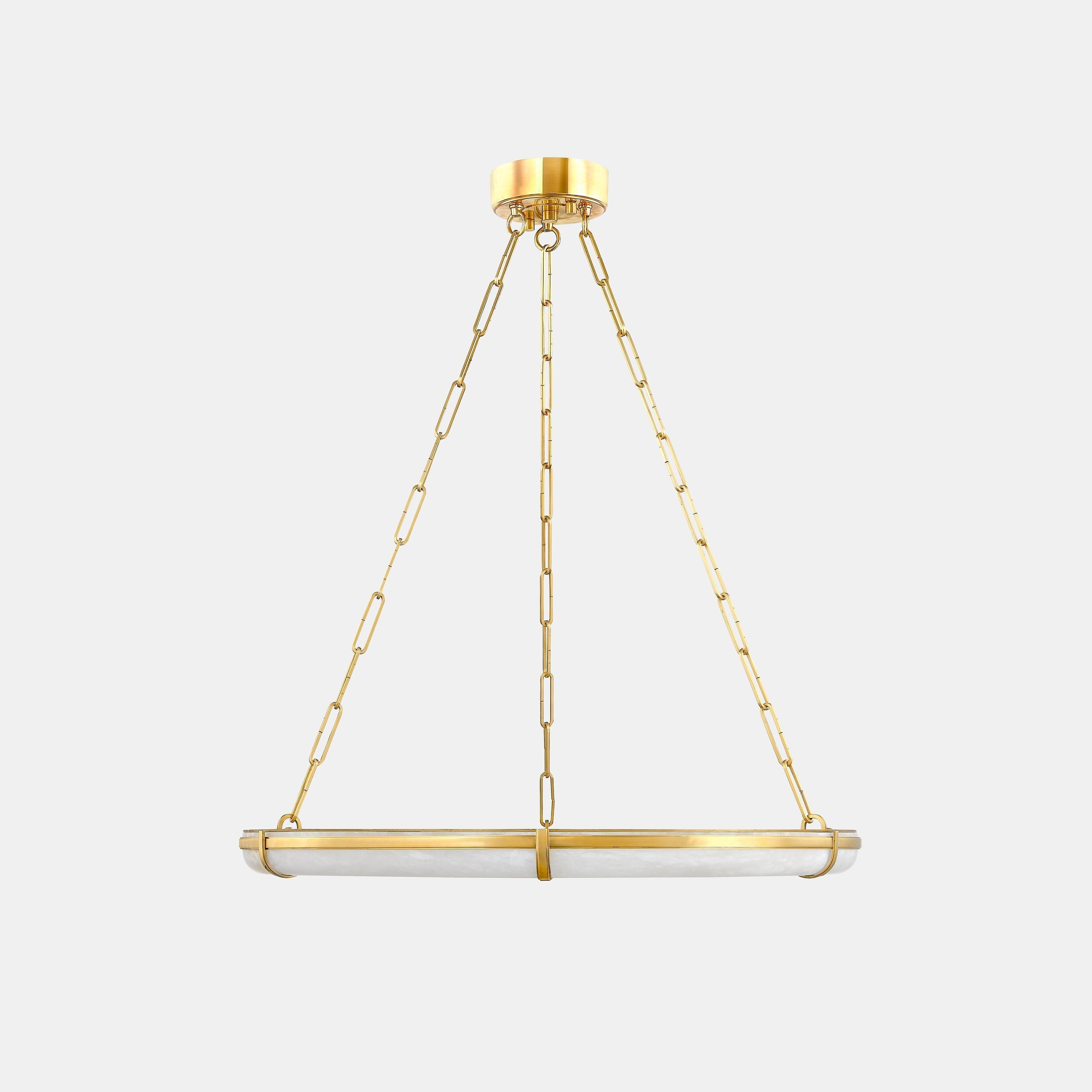 Oltalora Modern Minimalist Alabaster Chandelier - Letslighting