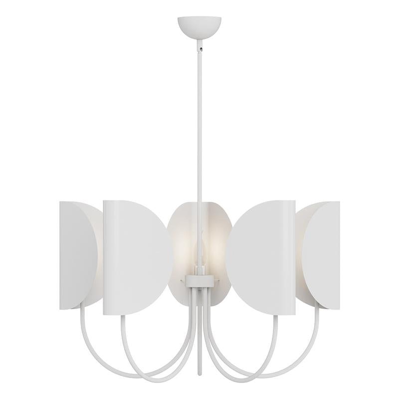 Unoryra Traditioneller Blatt Messing Stoff Kronleuchter-Letslighting