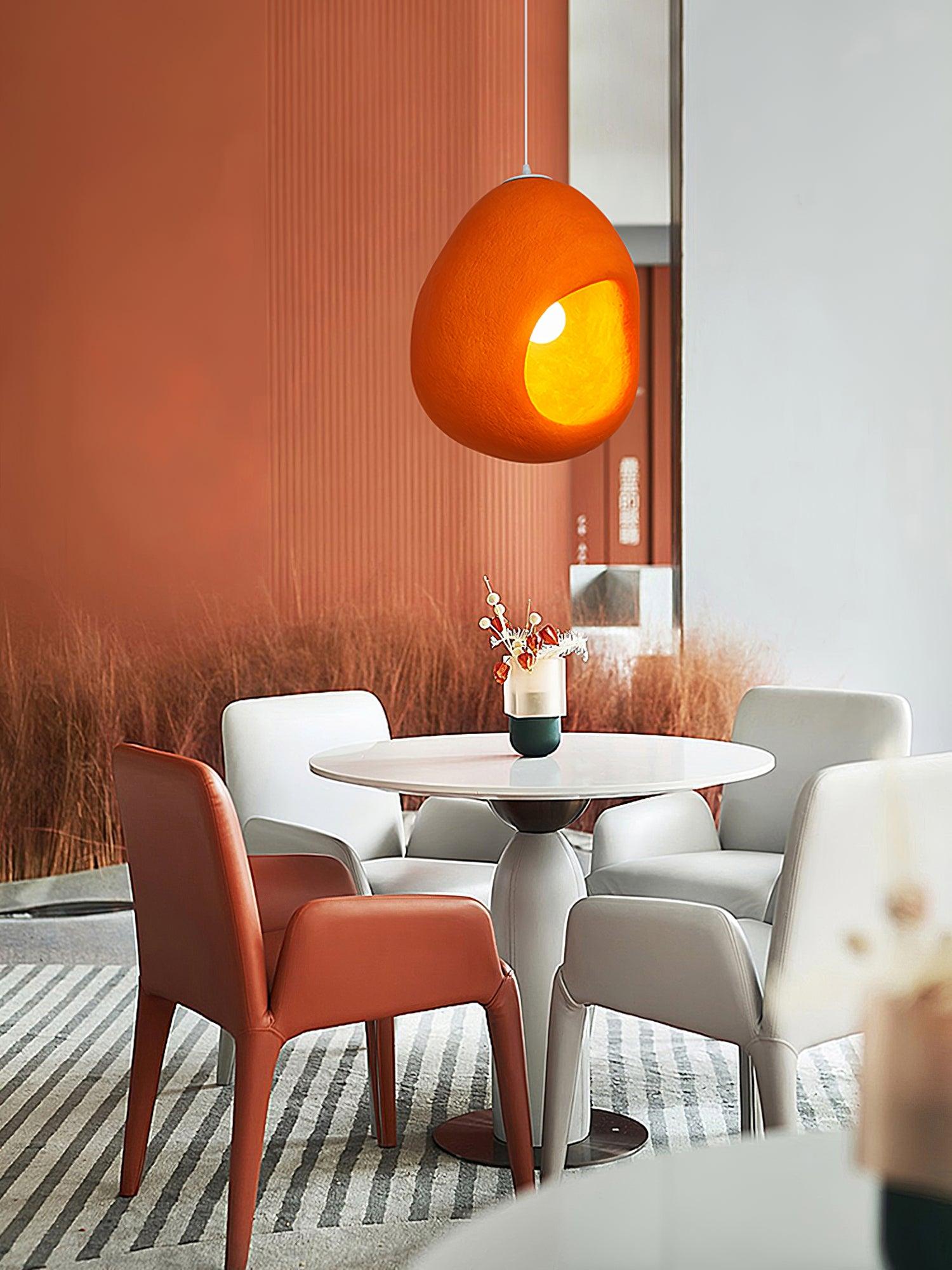 Ilcaryra Moderne Minimalistische Kunst-Pendelleuchte aus Kunststoff-Letslighting