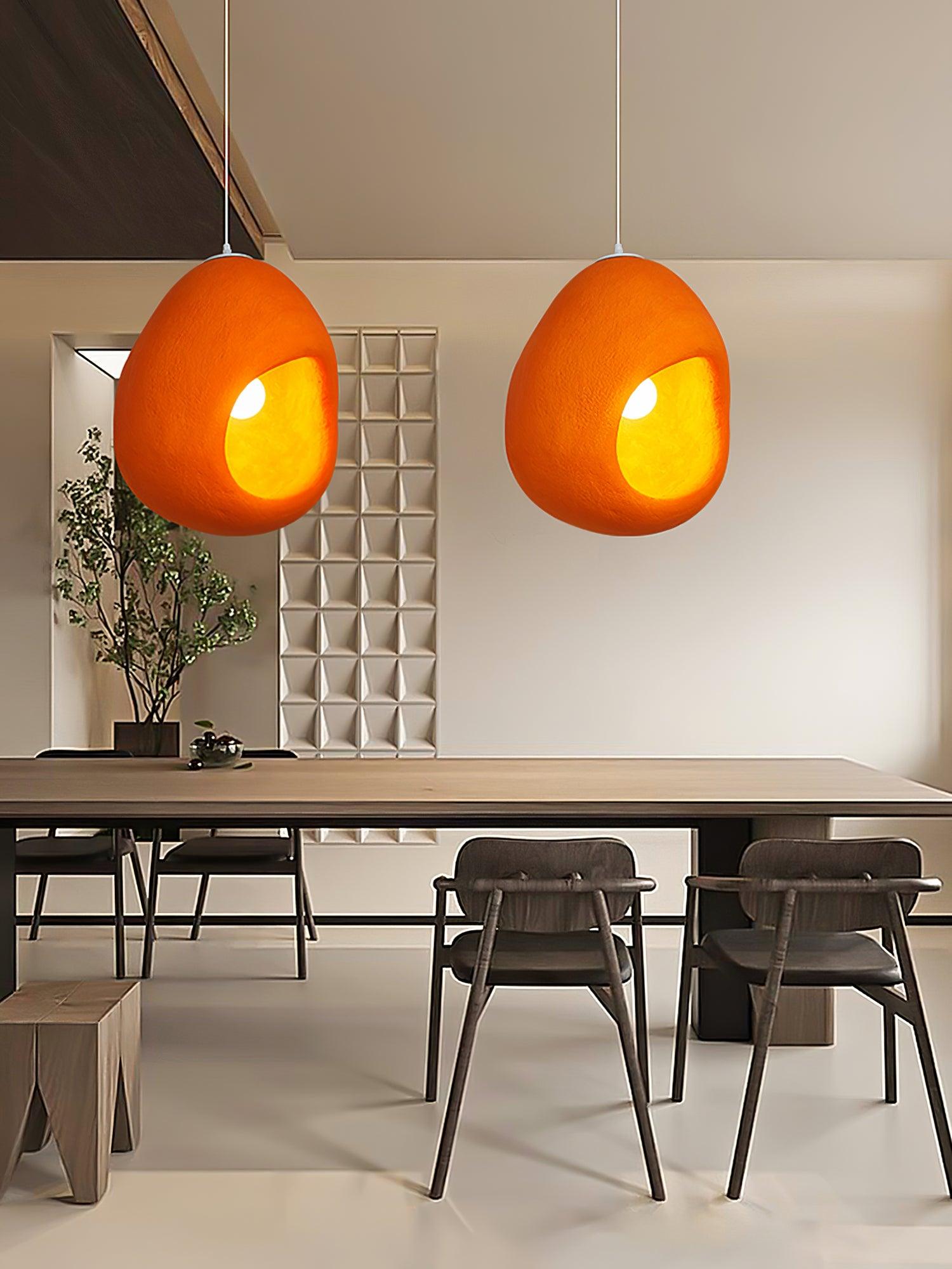 Ilcaryra Moderne Minimalistische Kunst-Pendelleuchte aus Kunststoff-Letslighting