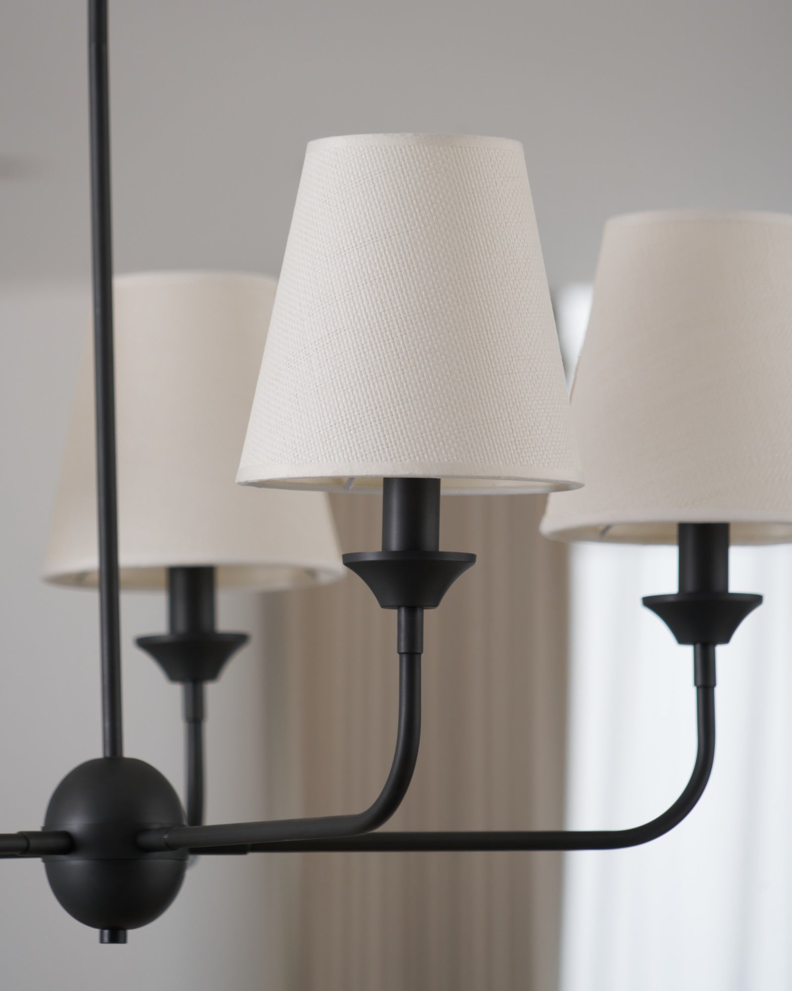 Zesorel Industrieller Vintage-Kronleuchter aus Stoff-Letslighting