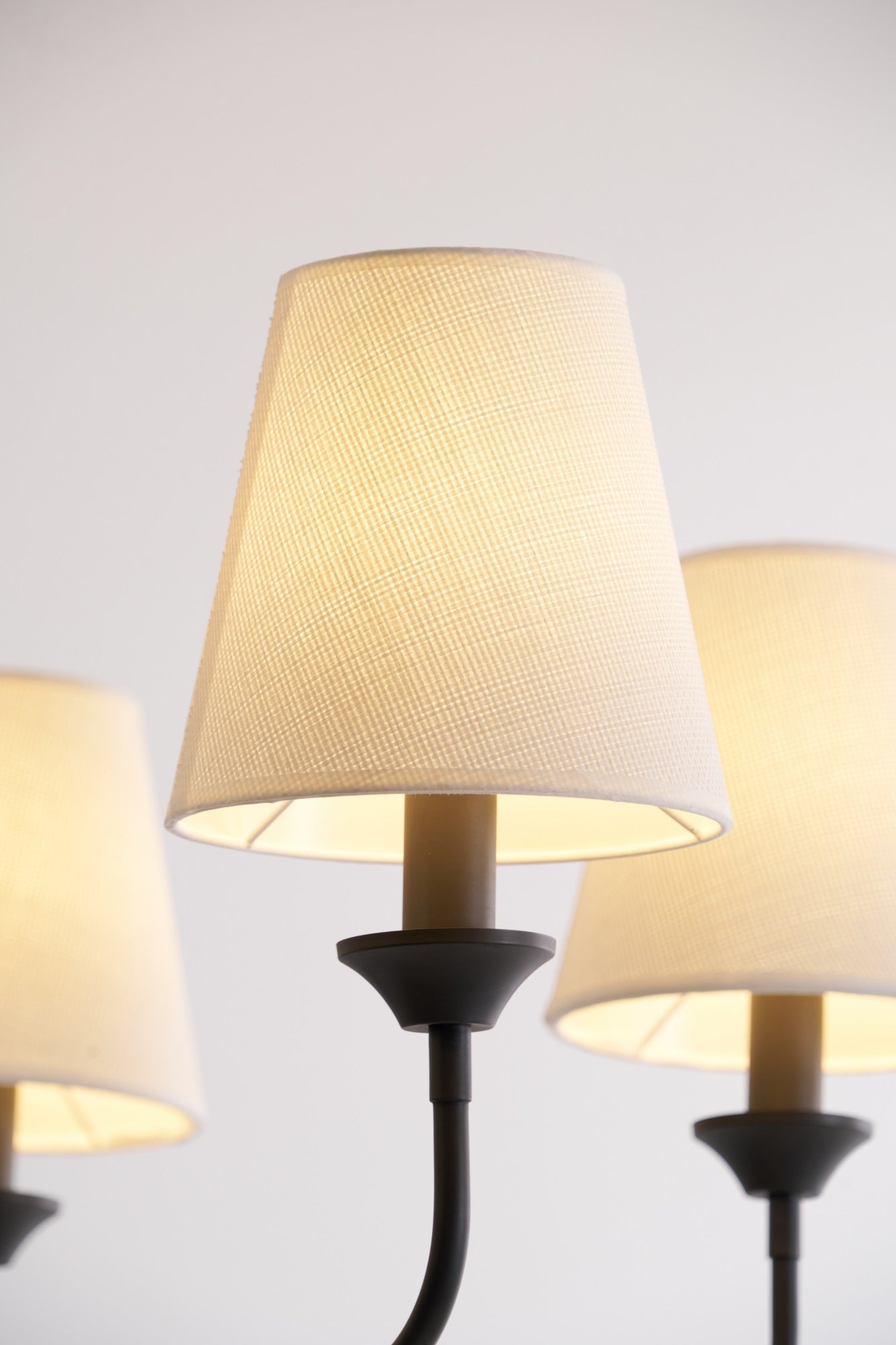 Zesorel Industrieller Vintage-Kronleuchter aus Stoff-Letslighting