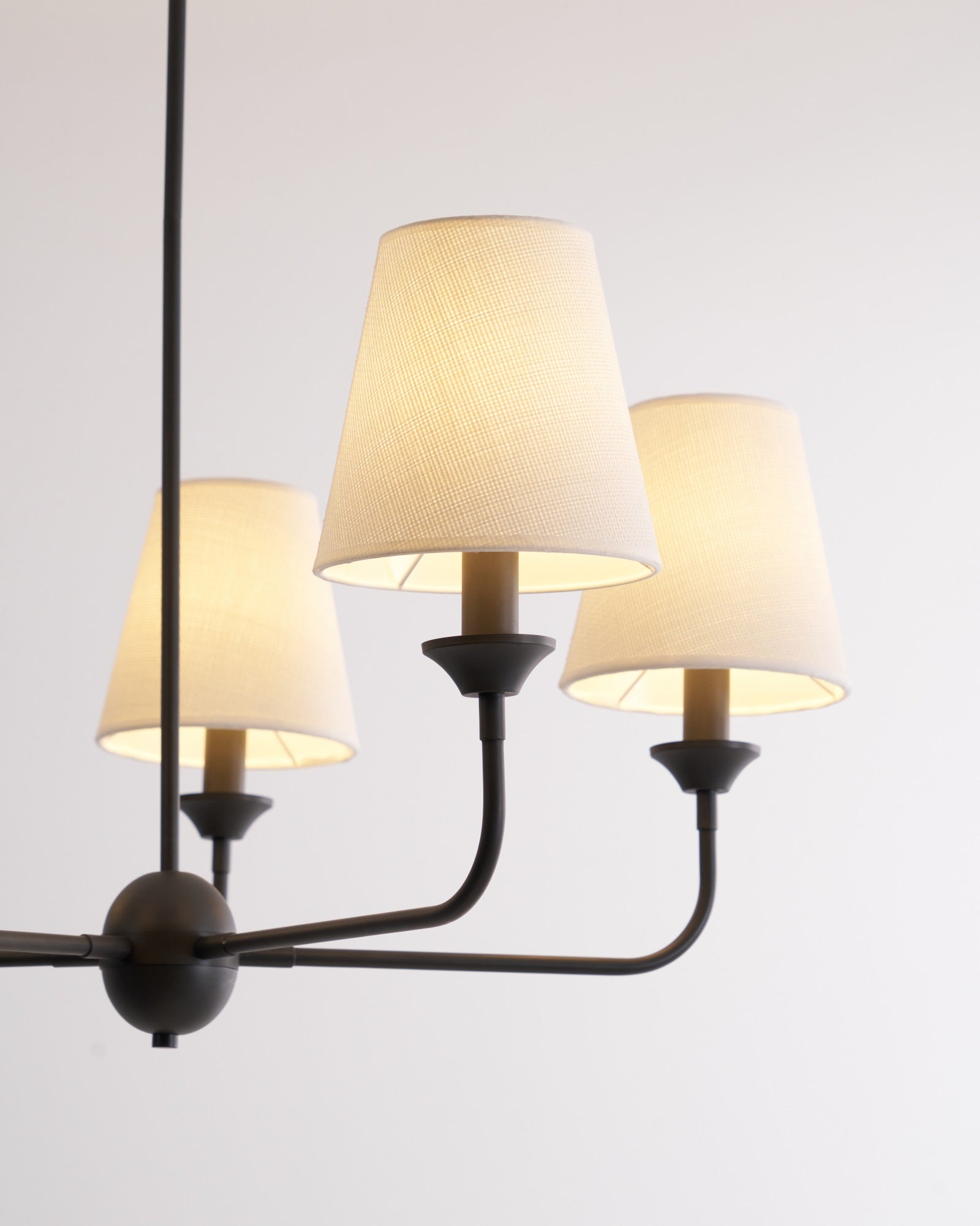 Zesorel Industrieller Vintage-Kronleuchter aus Stoff-Letslighting