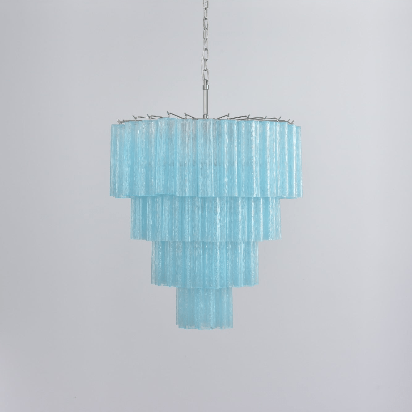 Aurora Chandelier Cascade Layered Glass Elegant Vintage - Neutralighting