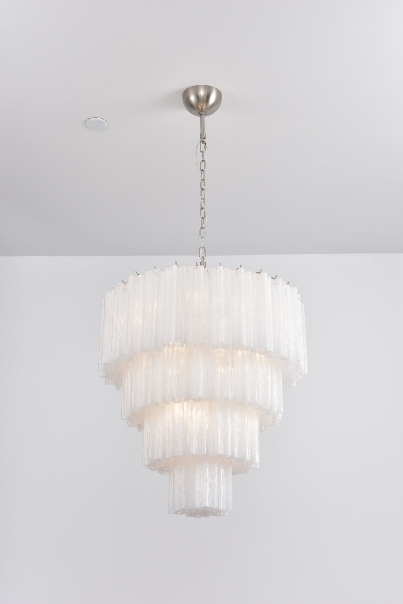 Aurora Chandelier Cascade Layered Glass Elegant Vintage - Neutralighting