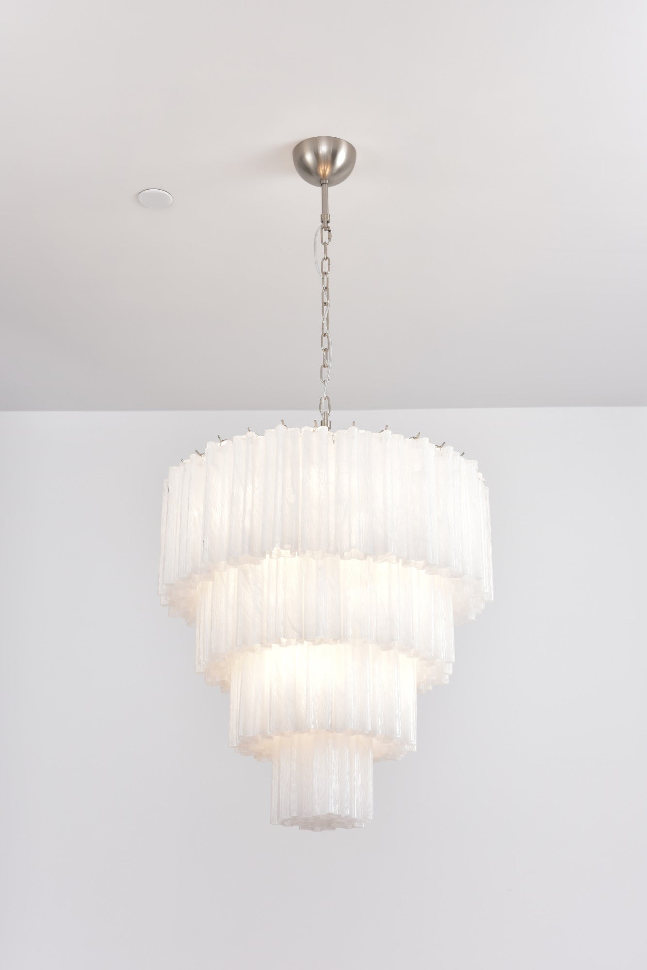 Aurora Chandelier Cascade Layered Glass Elegant Vintage - Neutralighting