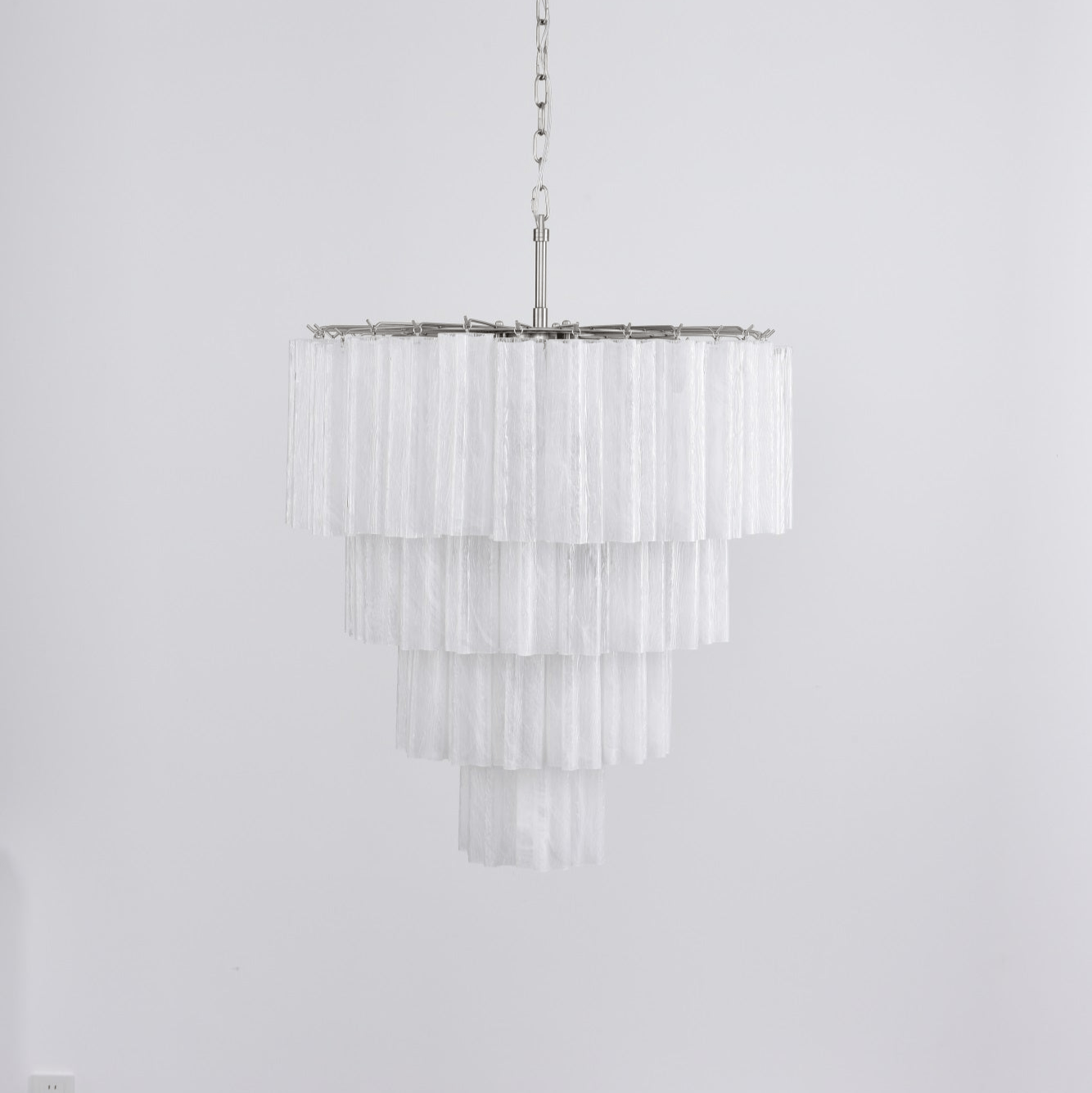 Aurora Chandelier Cascade Layered Glass Elegant Vintage - Neutralighting