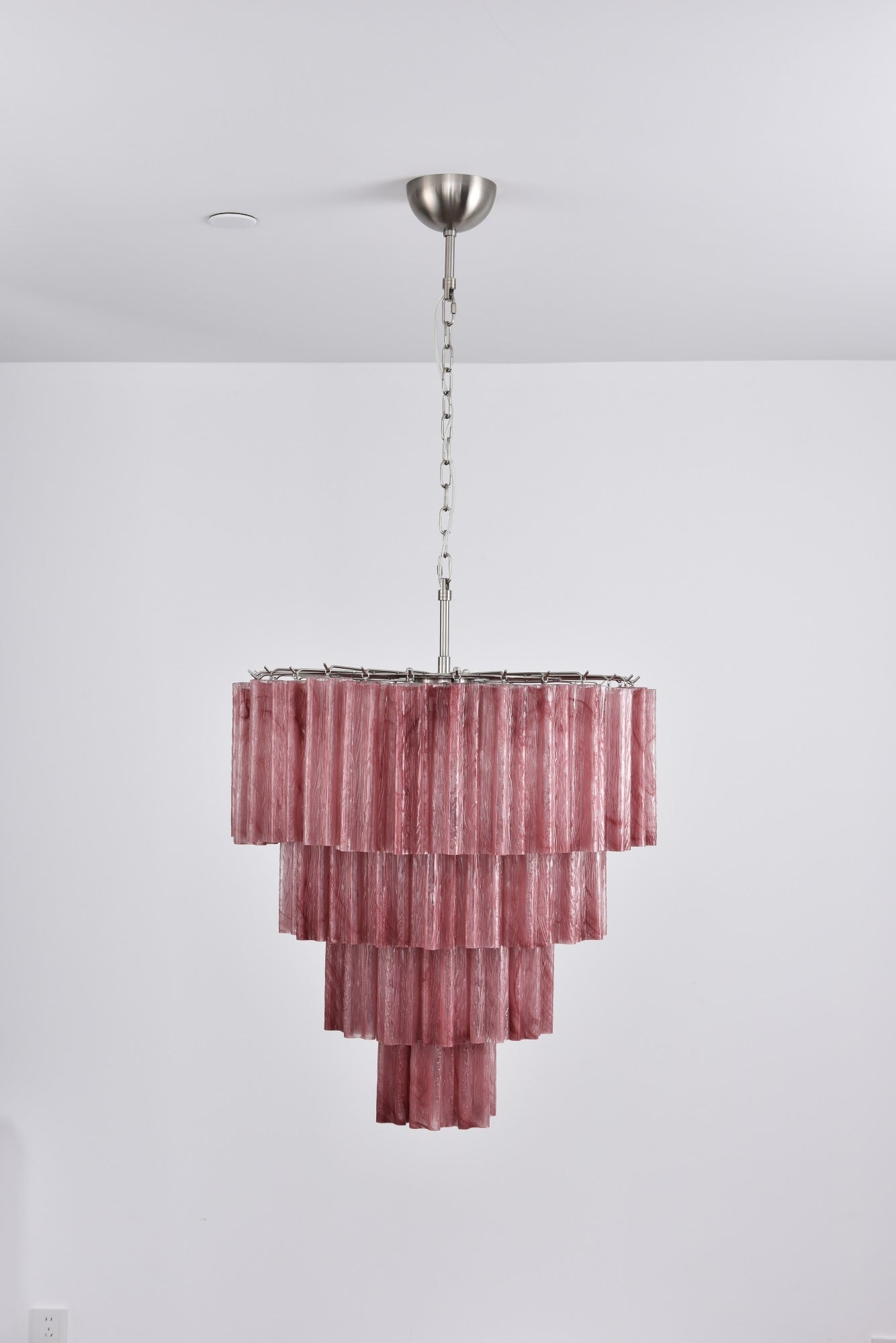 Aurora Chandelier Cascade Layered Glass Elegant Vintage - Neutralighting