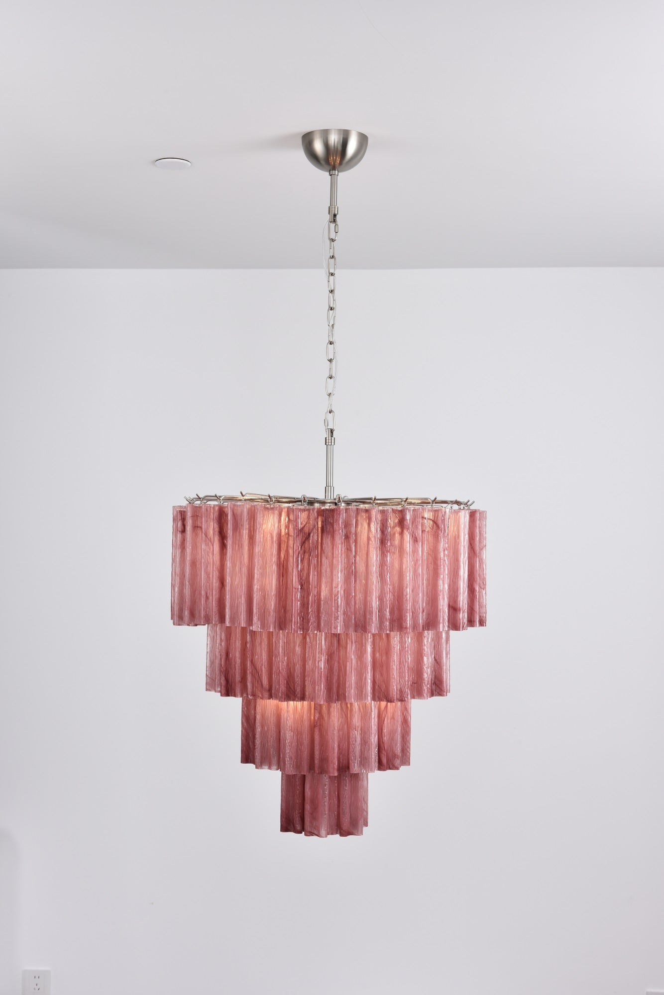 Aurora Chandelier Cascade Layered Glass Elegant Vintage - Neutralighting