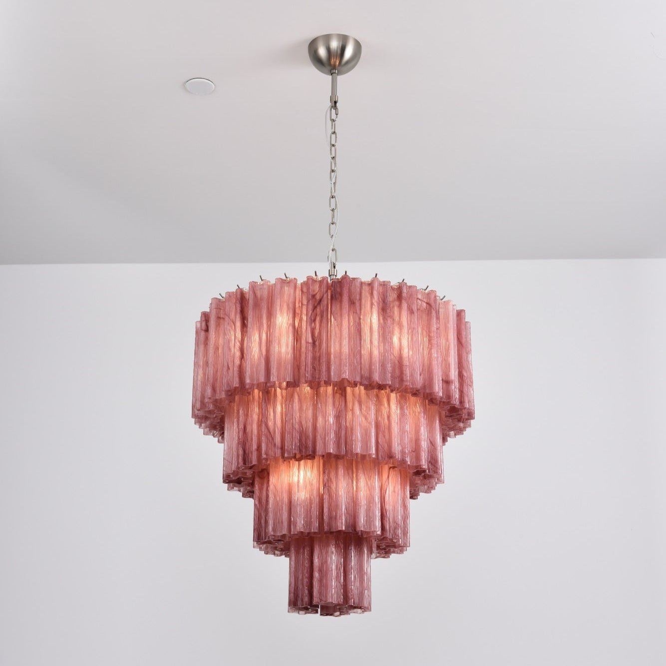Aurora Chandelier Cascade Layered Glass Elegant Vintage - Neutralighting