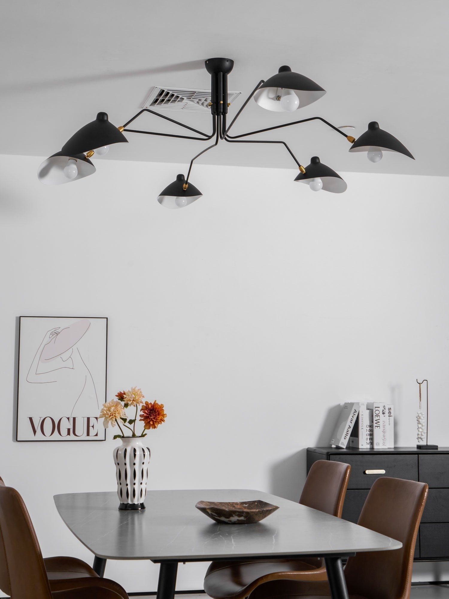 Serge Mouille Ceiling Light A - Blowlighting