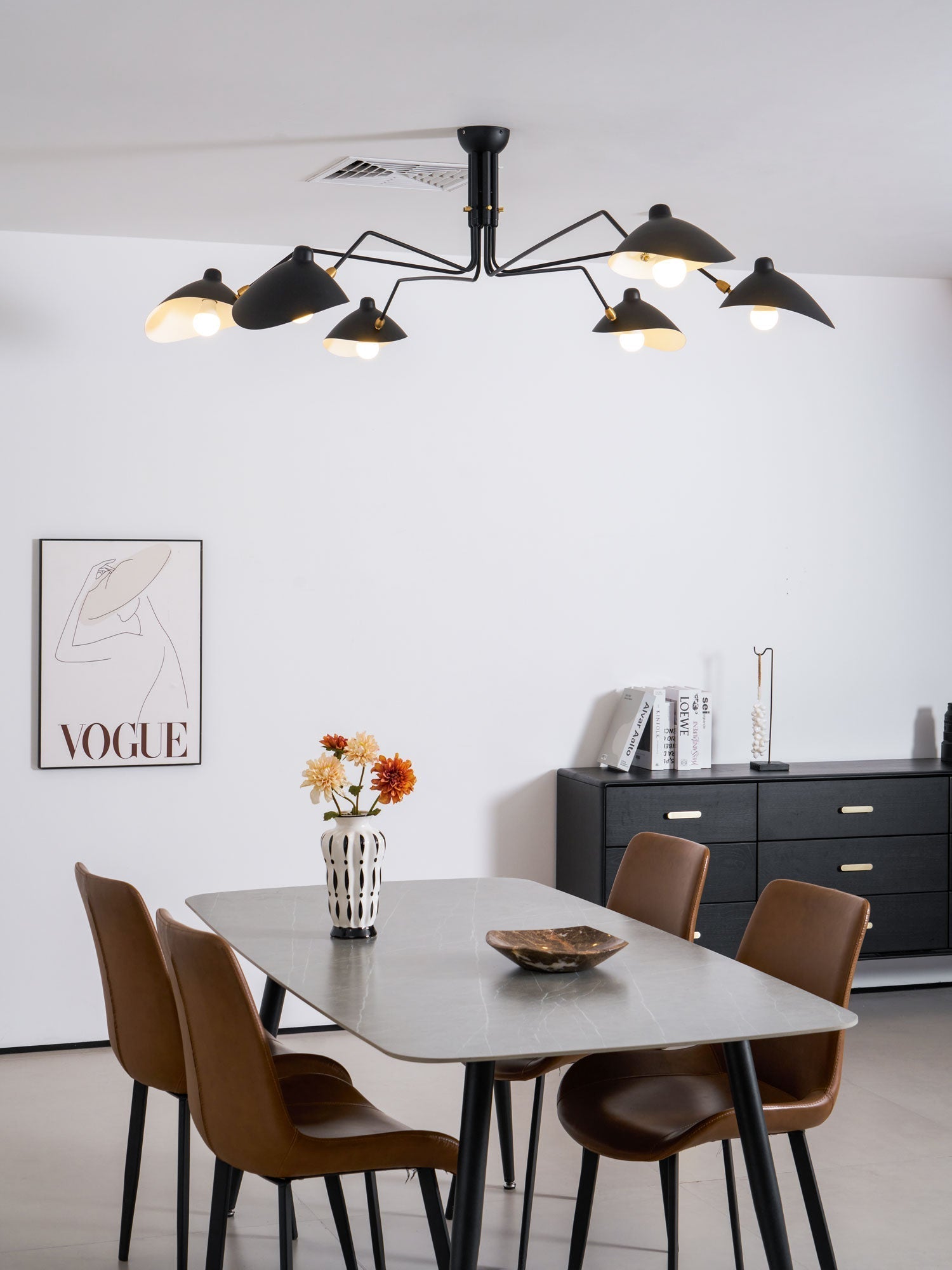 Serge Mouille Ceiling Light A - Blowlighting