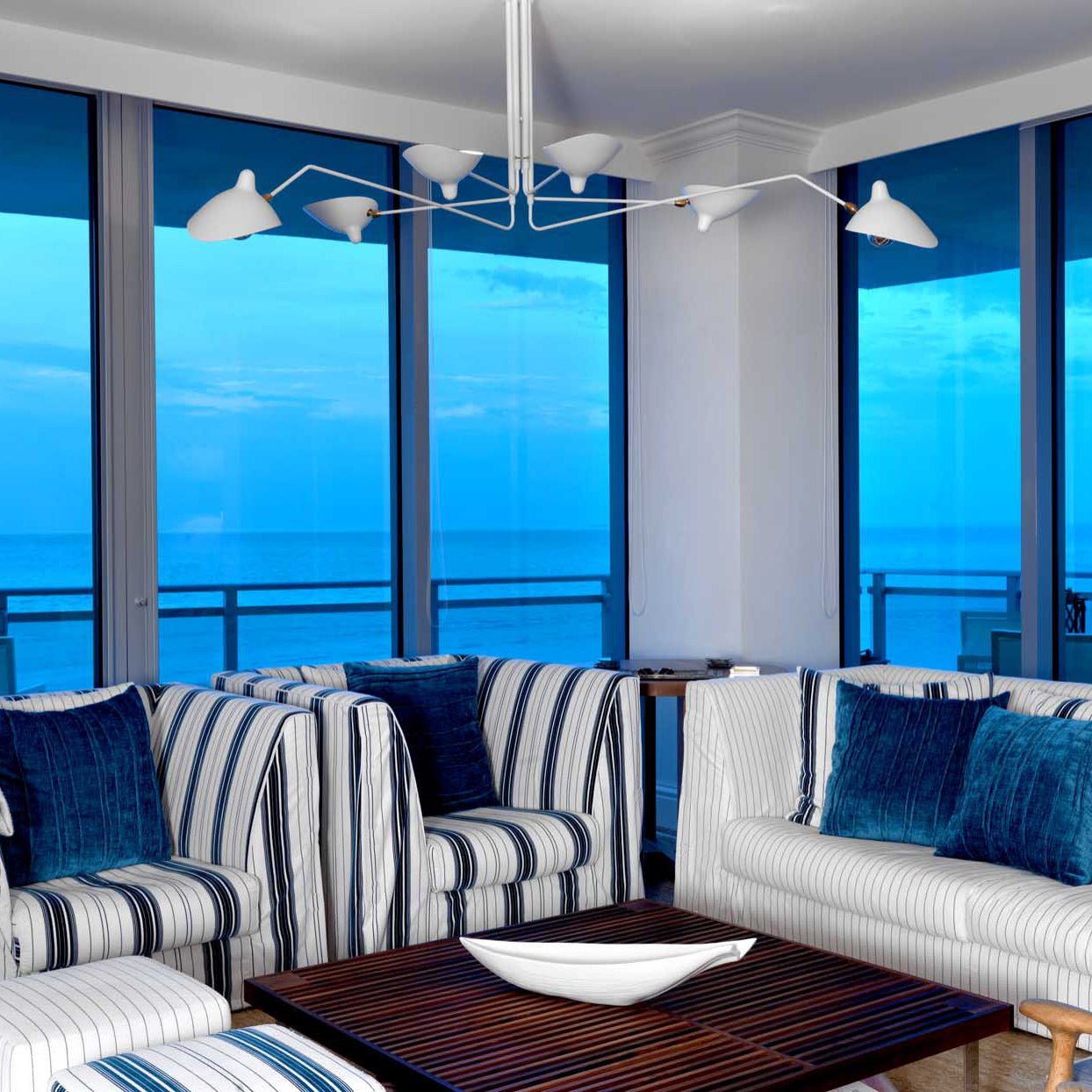 Serge Mouille Ceiling Light A - Blowlighting