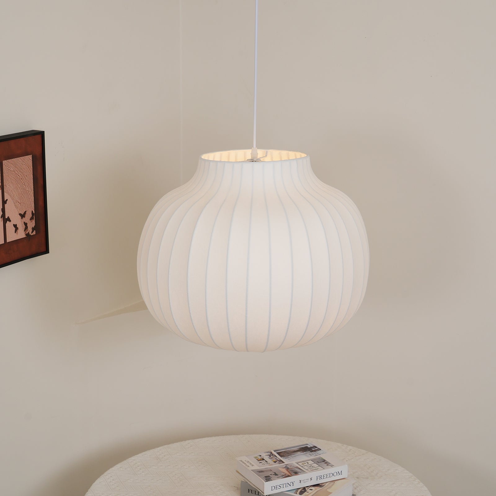 Lumina Seide Gerippt Pendelleuchte-Letslighting
