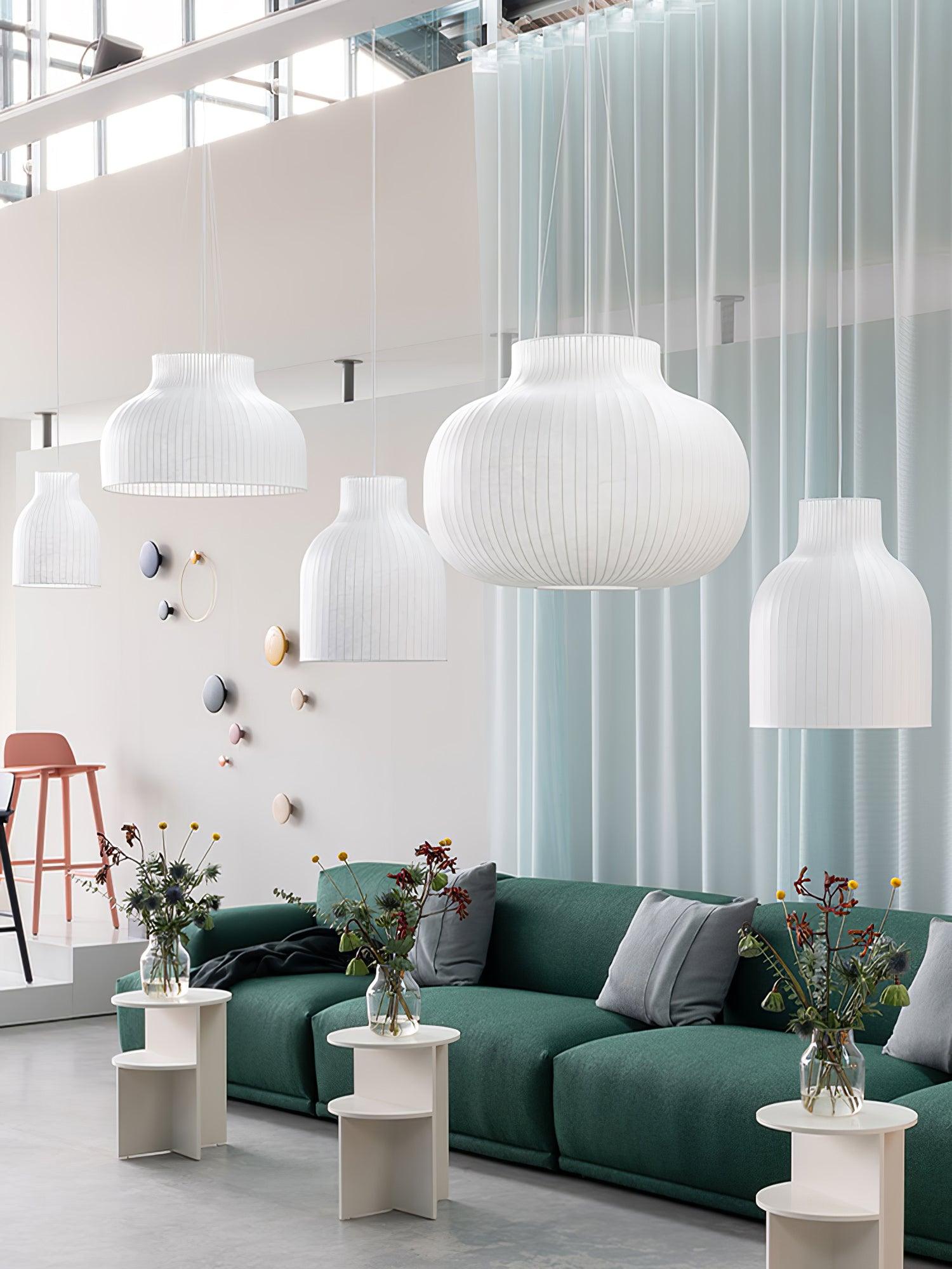 Lumina Seide Gerippt Pendelleuchte-Letslighting