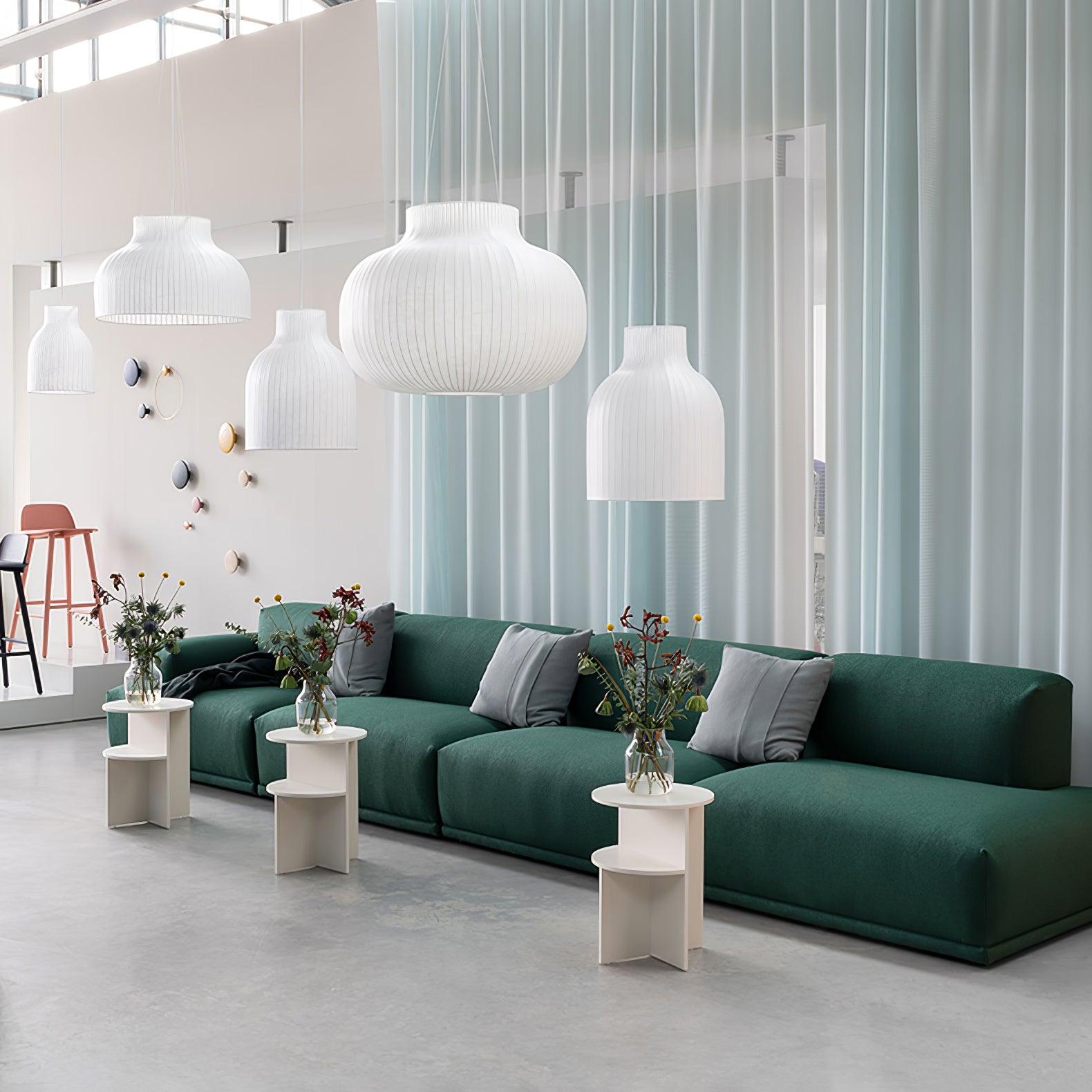 Lumina Seide Gerippt Pendelleuchte-Letslighting