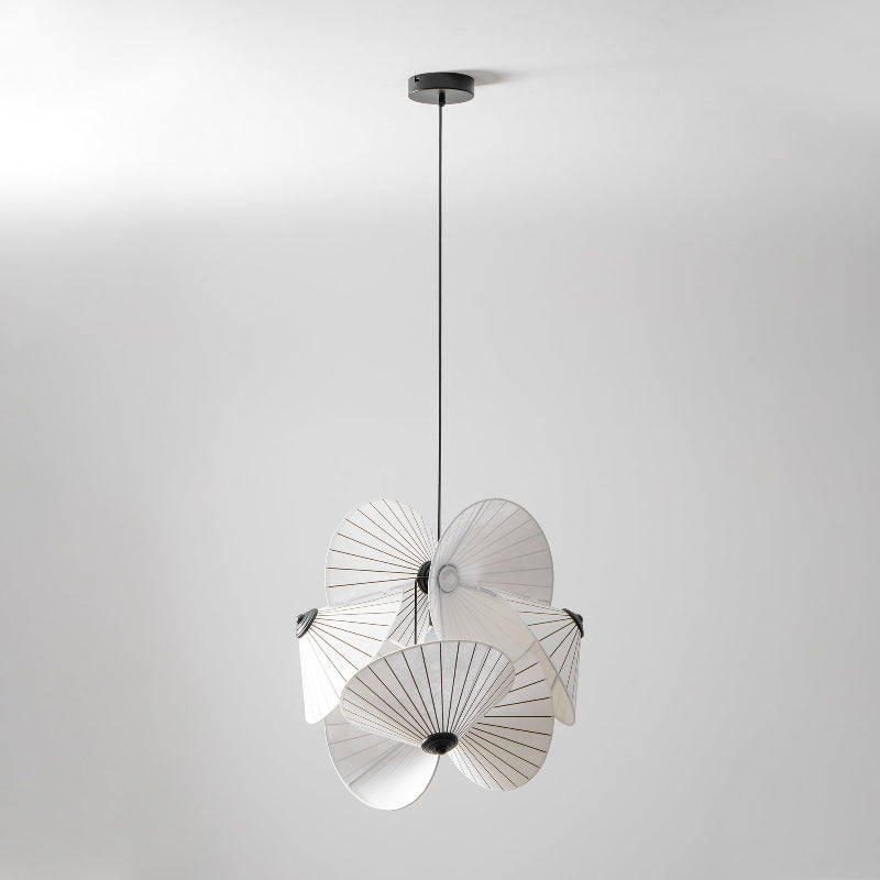 Zerinarae Blumenstoff Pendelleuchte-Letslighting