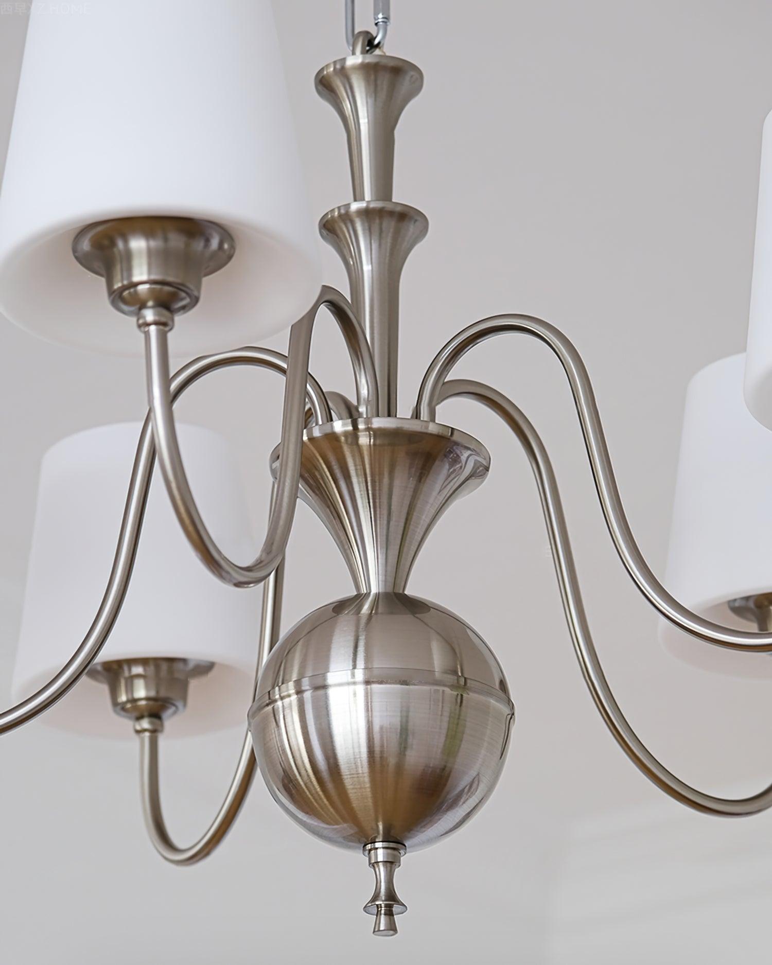 Olmiris Eleganter Kronleuchter aus Nickel-Letslighting