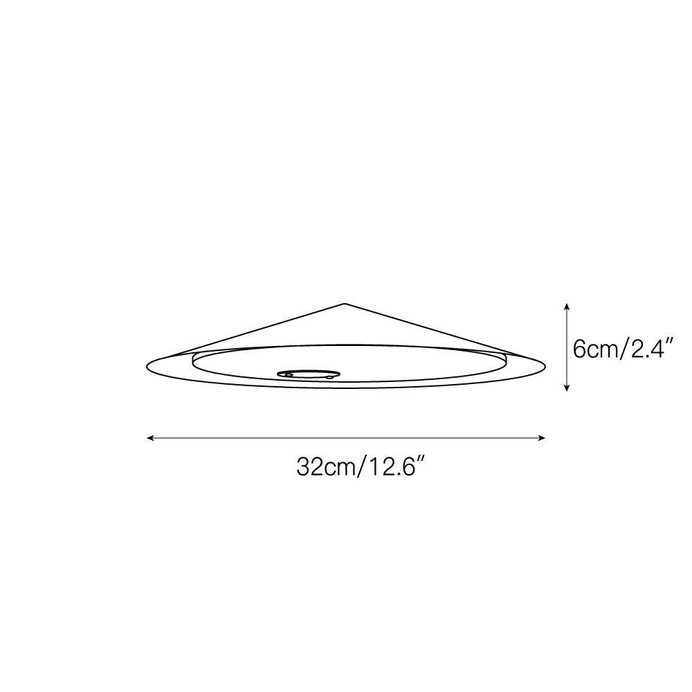Orshayra Minimalistische Wandleuchte aus Aluminium-Letslighting