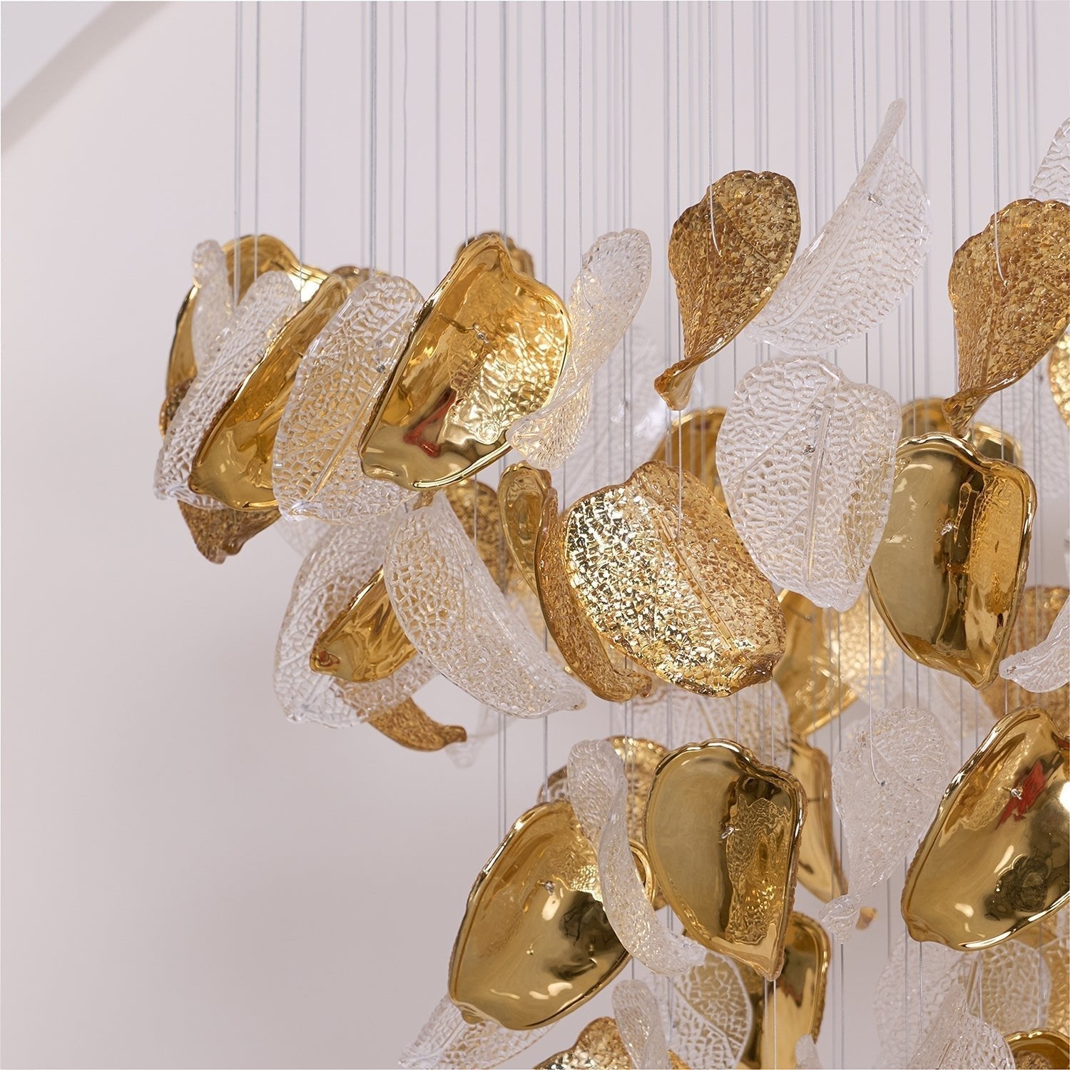 Cesilila Schillernder Blatt-Pendelleuchter-Letslighting