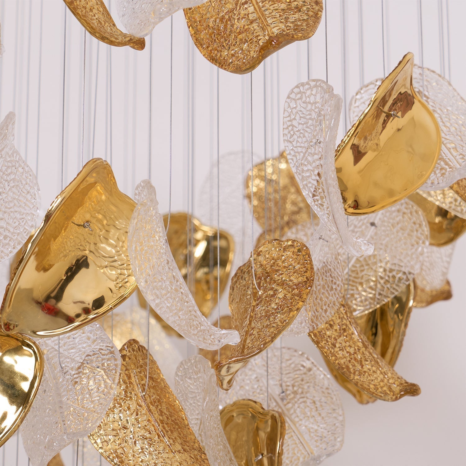 Cesilila Schillernder Blatt-Pendelleuchter-Letslighting