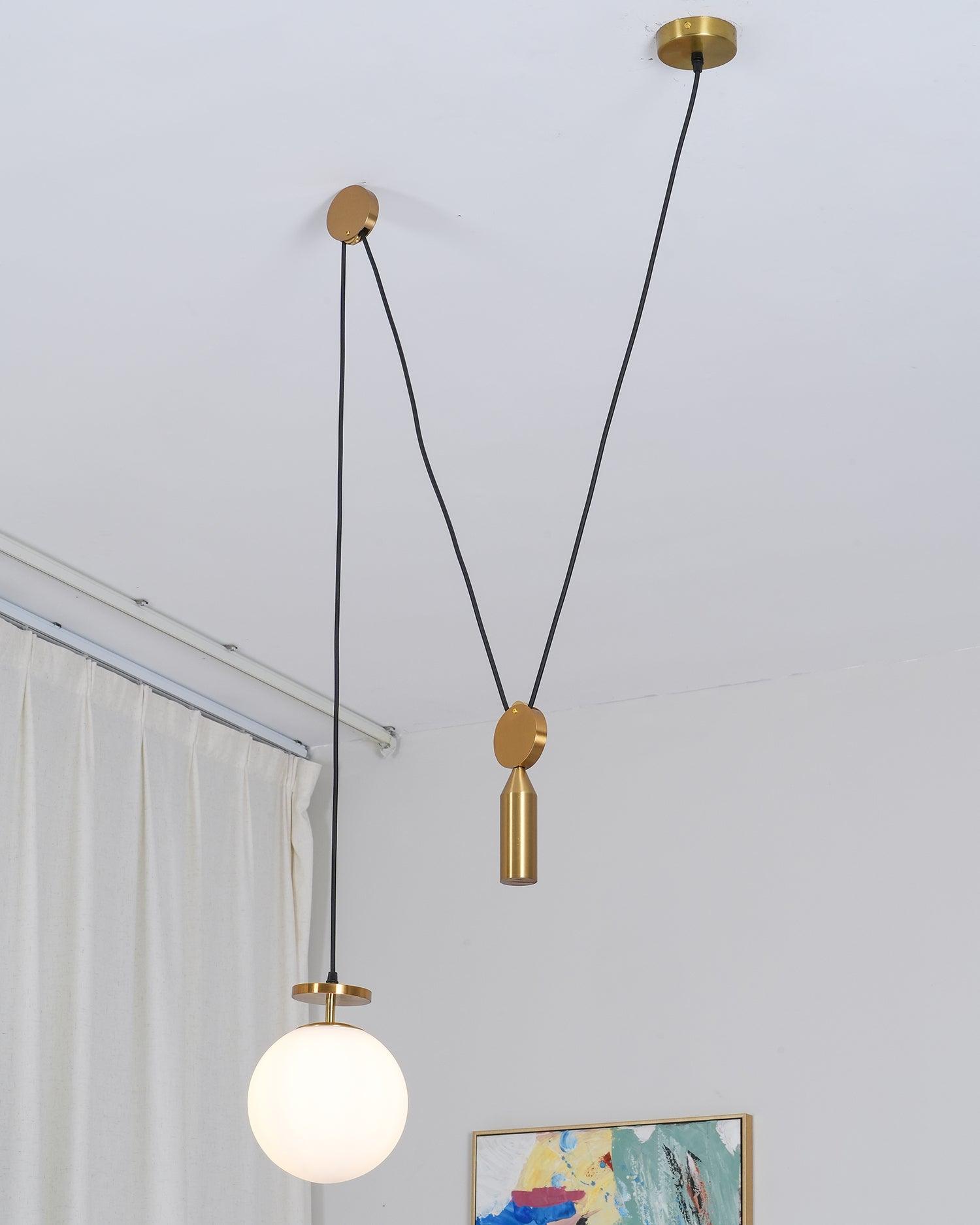 Lustra Kronleuchter Geometrische Form Kunst-Letslighting