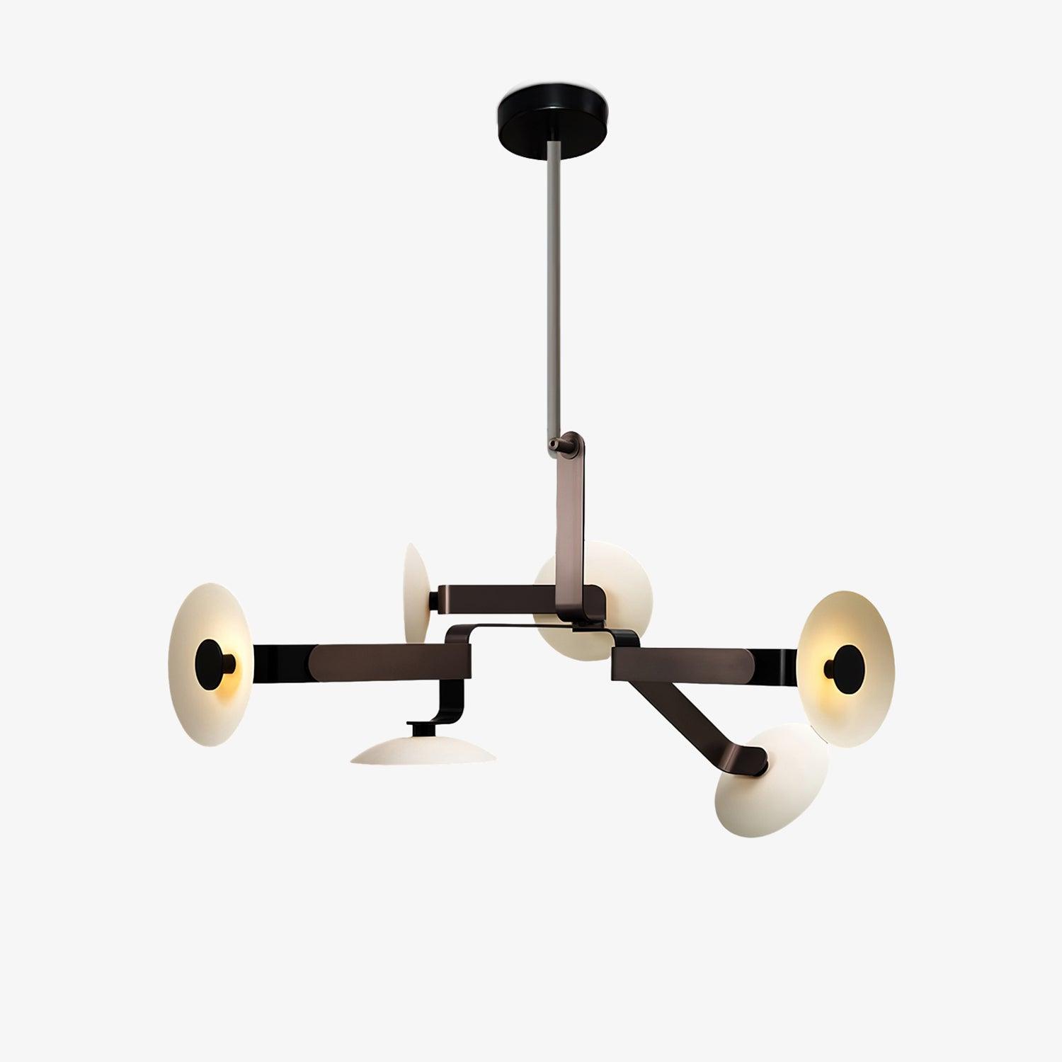 Samuel Moderner Vintage-Kronleuchter aus Eisen-Letslighting