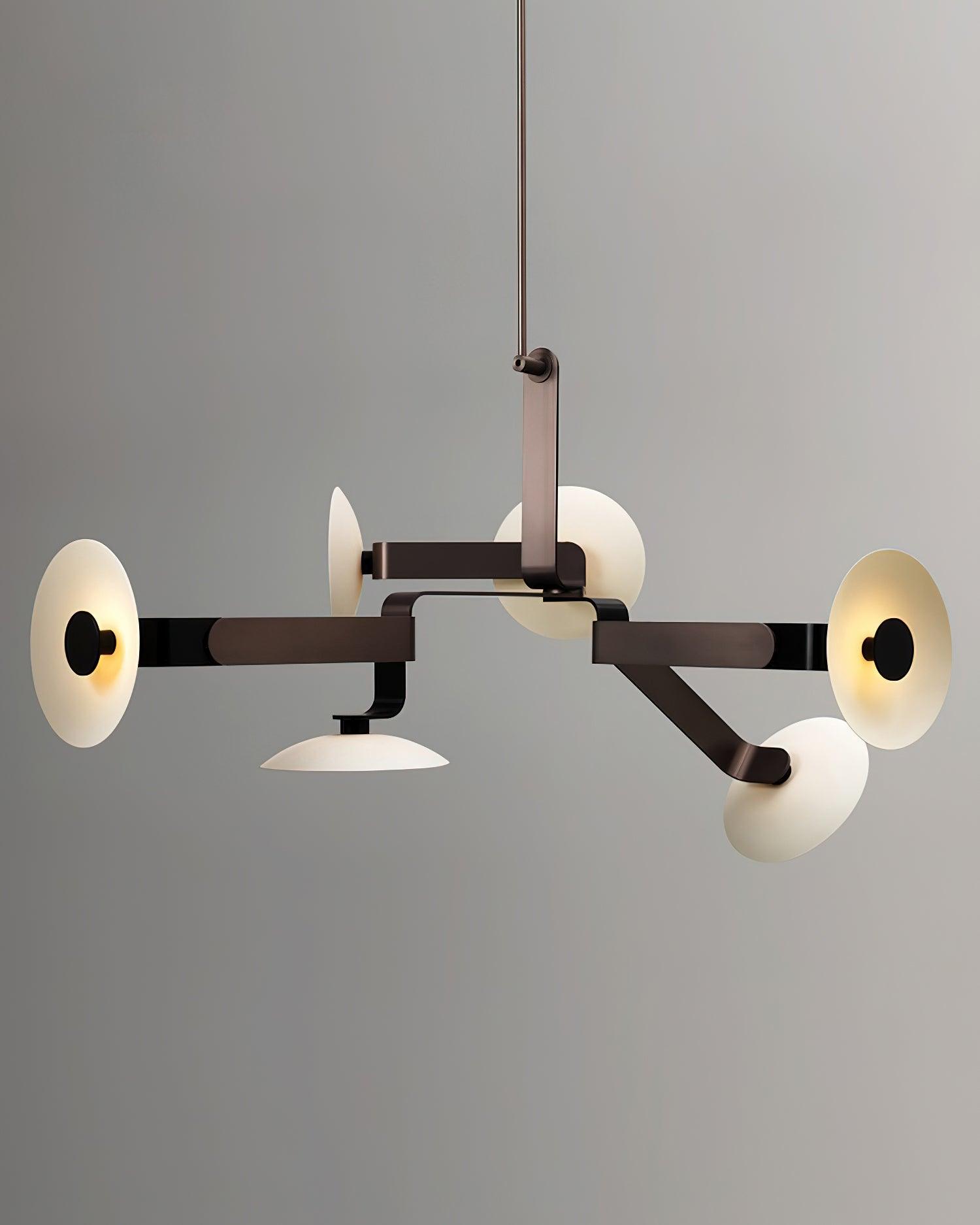 Samuel Moderner Vintage-Kronleuchter aus Eisen-Letslighting