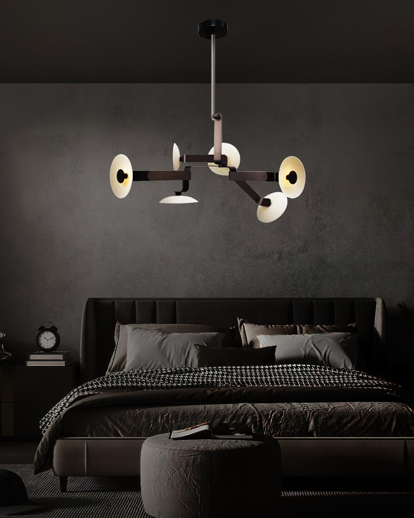 Samuel Moderner Vintage-Kronleuchter aus Eisen-Letslighting