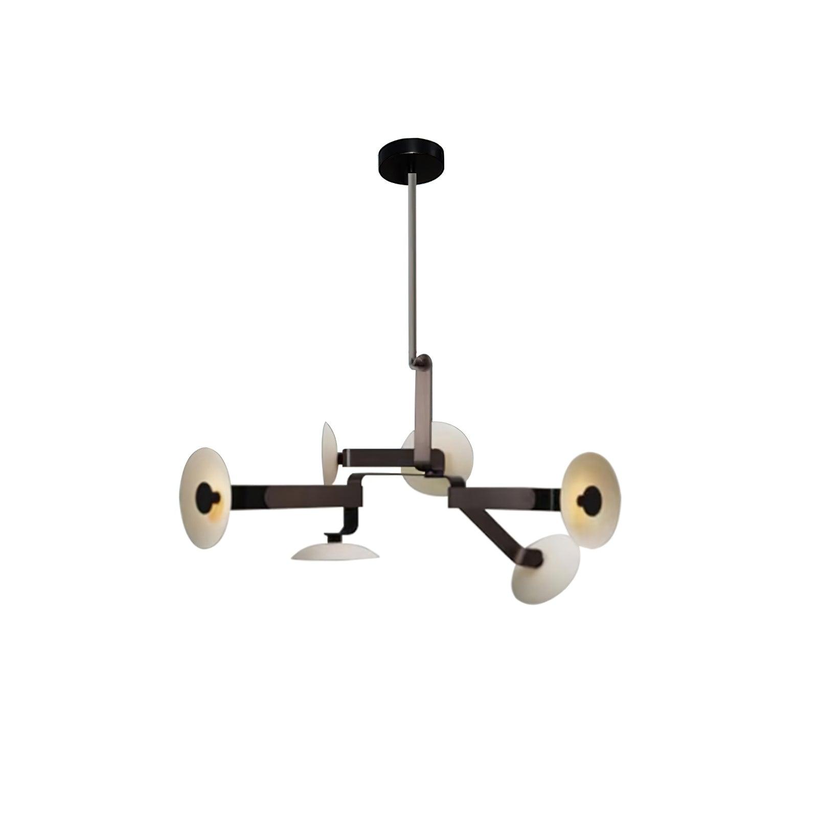 Samuel Moderner Vintage-Kronleuchter aus Eisen-Letslighting