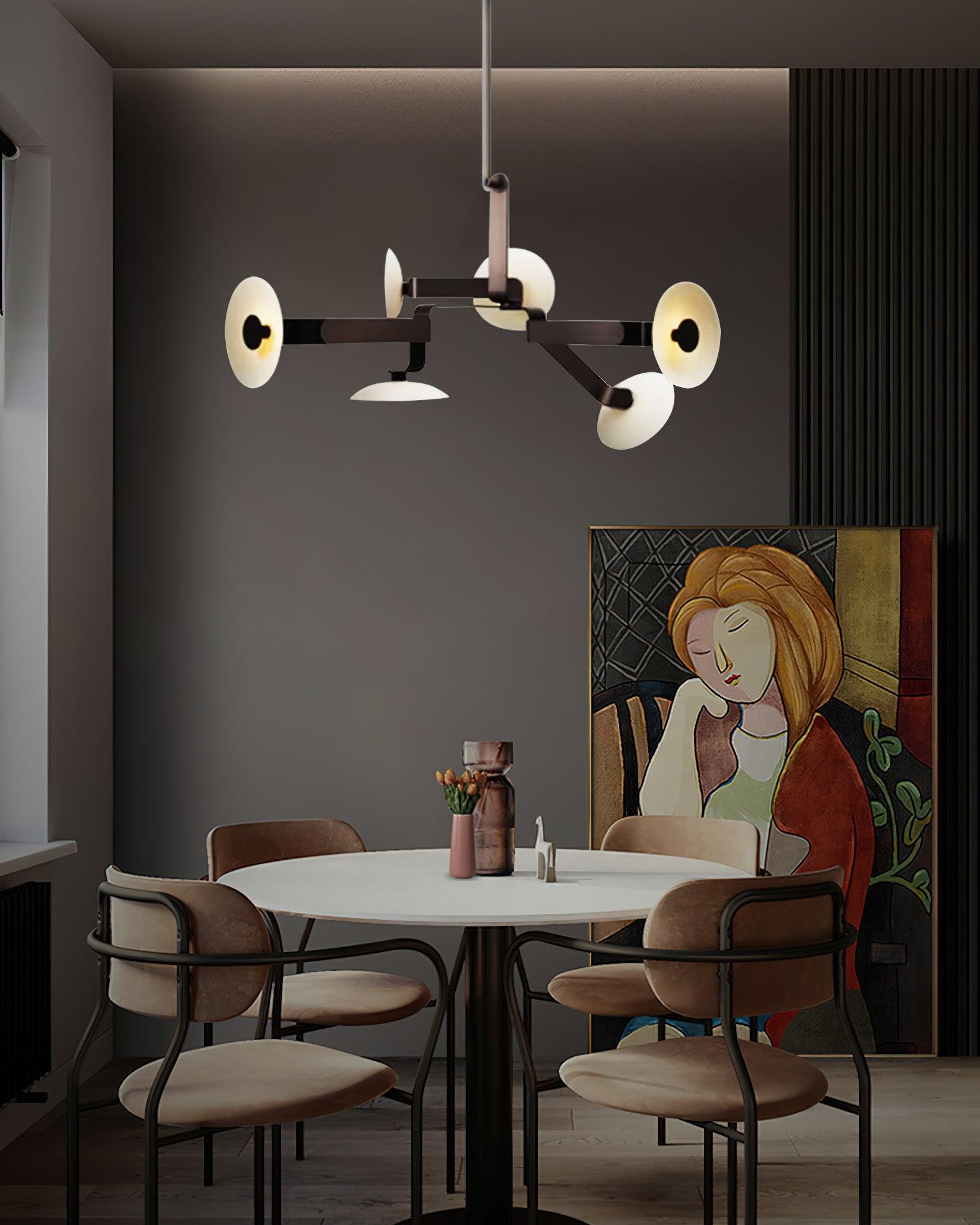 Samuel Moderner Vintage-Kronleuchter aus Eisen-Letslighting