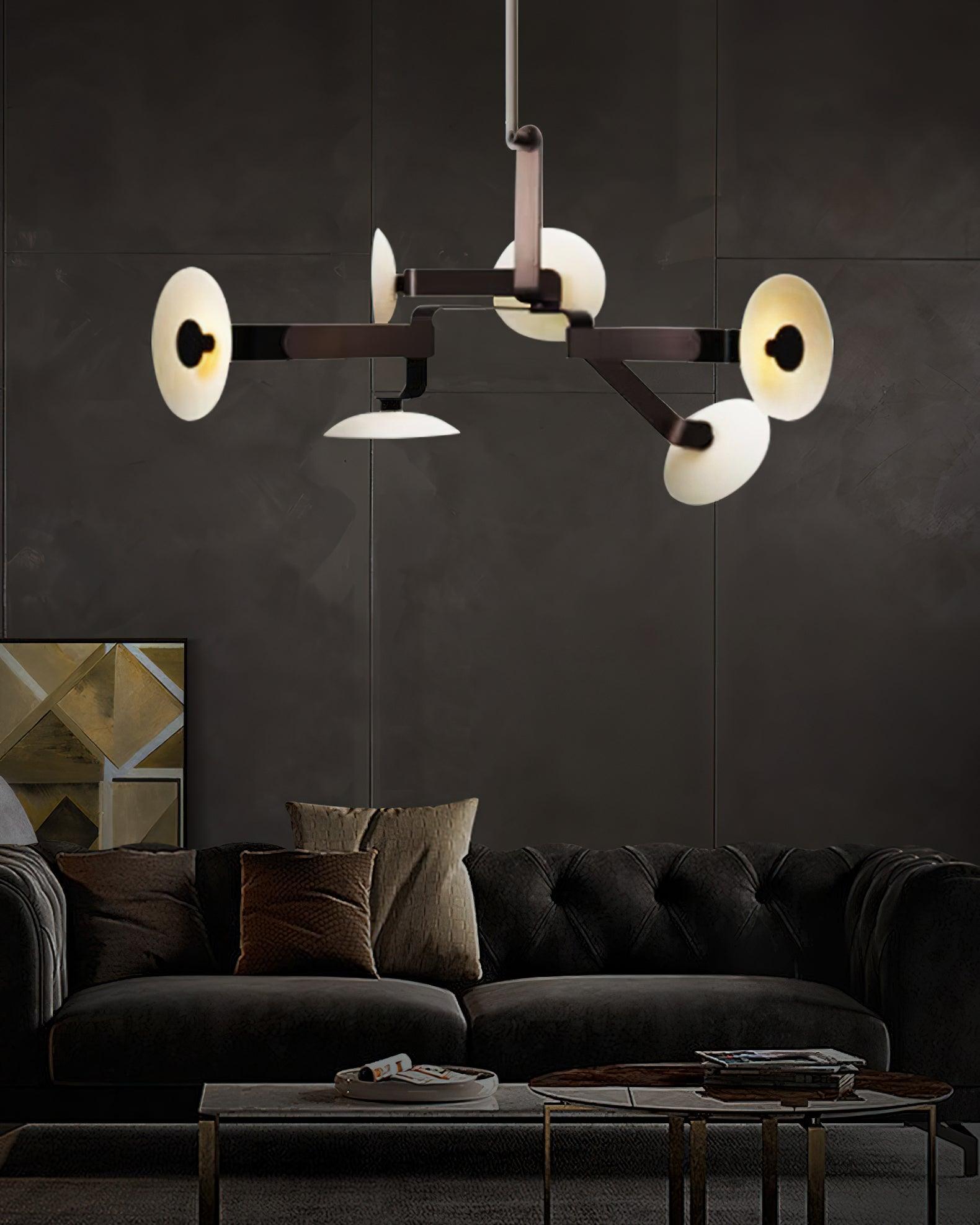 Samuel Moderner Vintage-Kronleuchter aus Eisen-Letslighting
