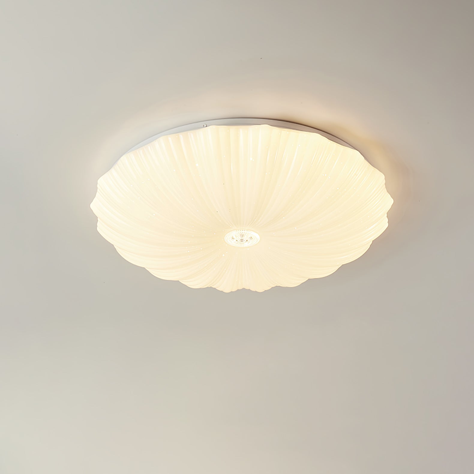 Coloria Nordisch Kunst Muschel Rund Deckenleuchte-Letslighting