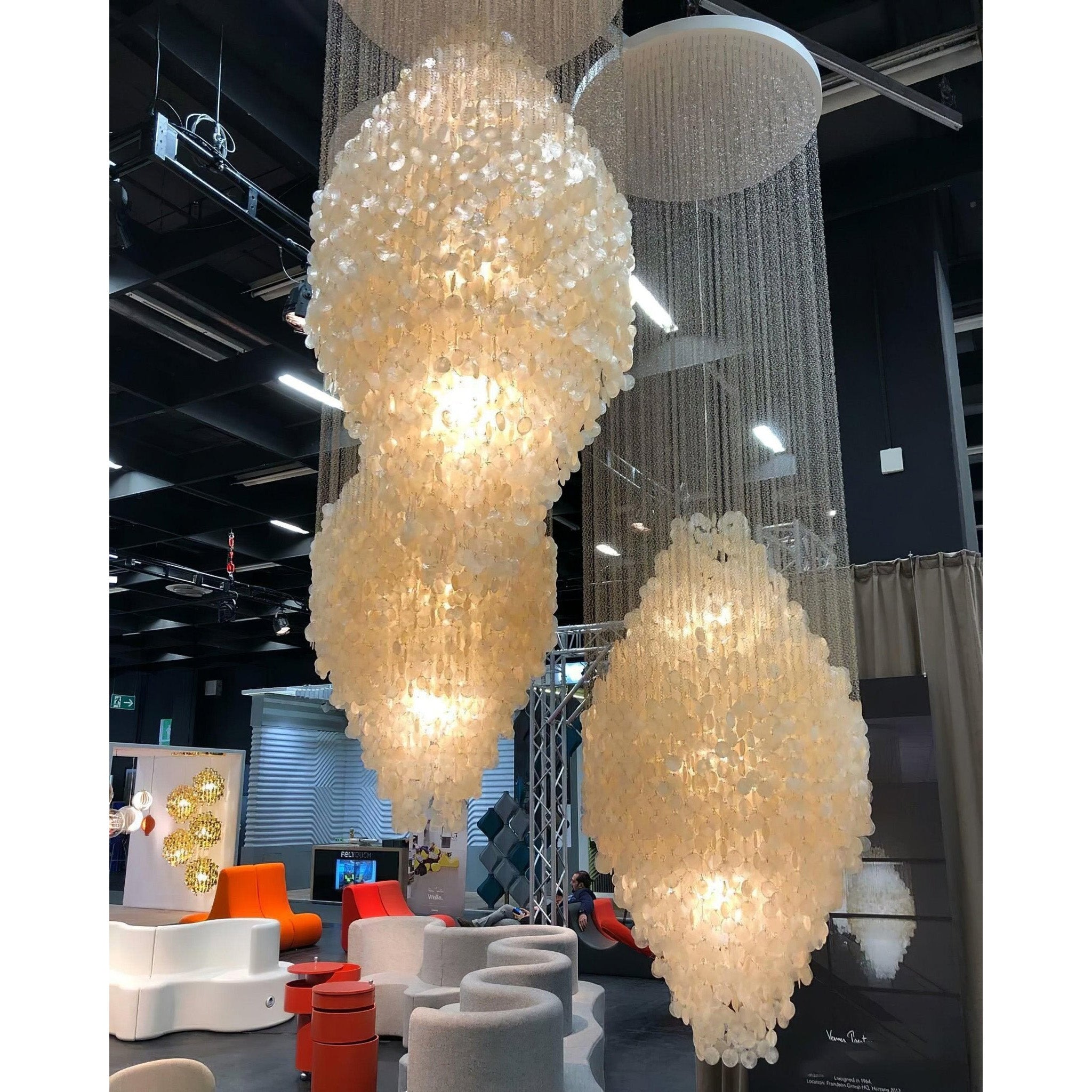 Idoris Postmodern Luxus Wasserfall Kronleuchter-Letslighting