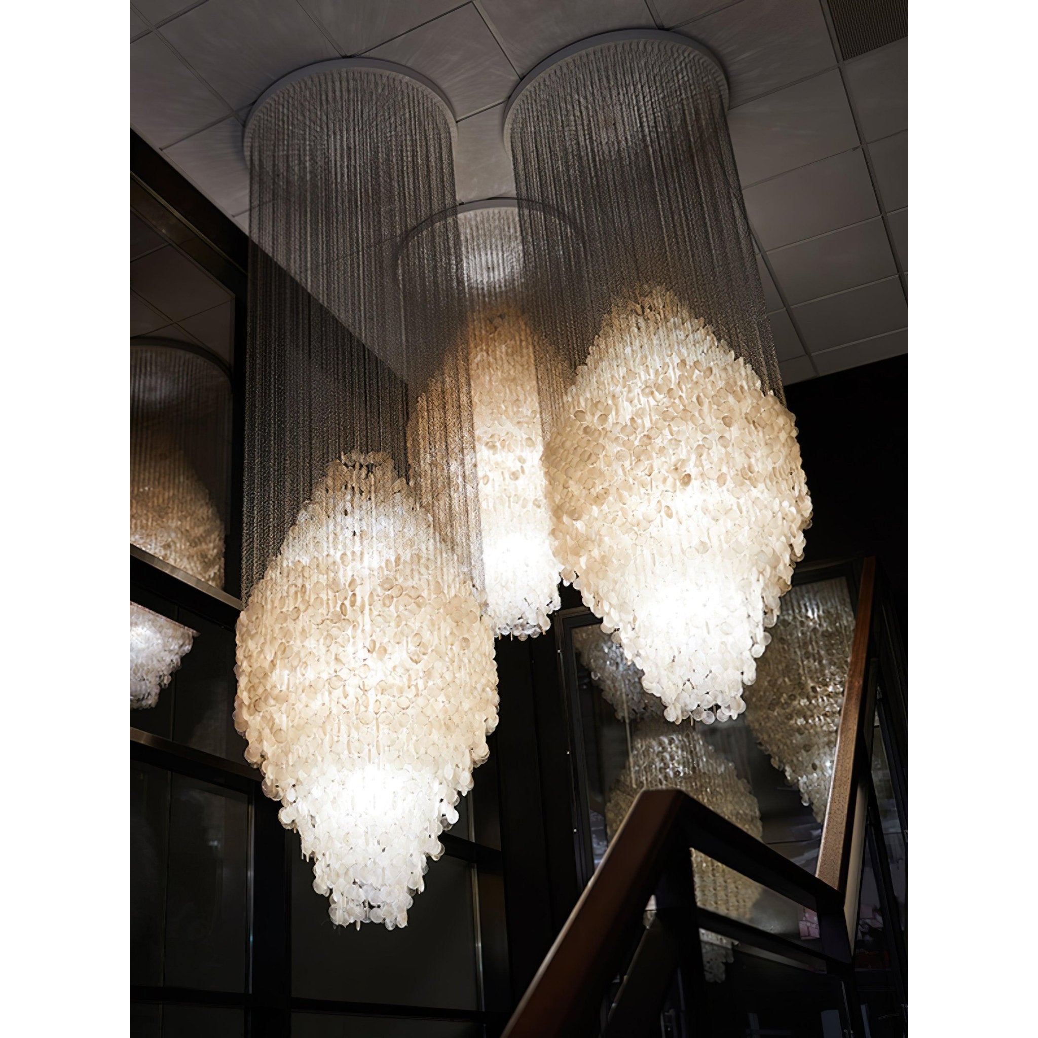 Idoris Postmodern Luxus Wasserfall Kronleuchter-Letslighting