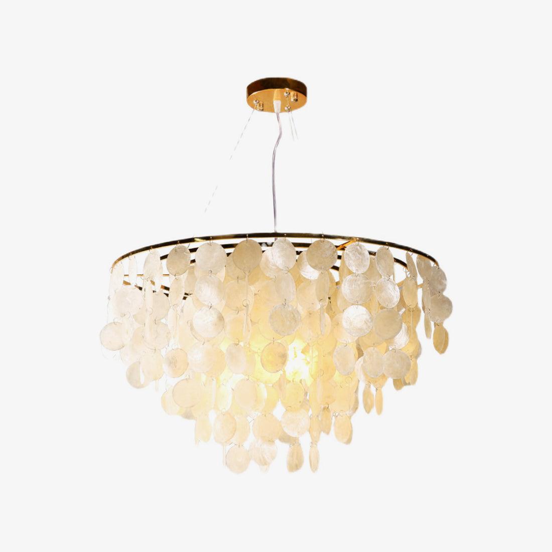 Esileth Postmodern Luxus Muschel Windspiel Kronleuchter-Letslighting