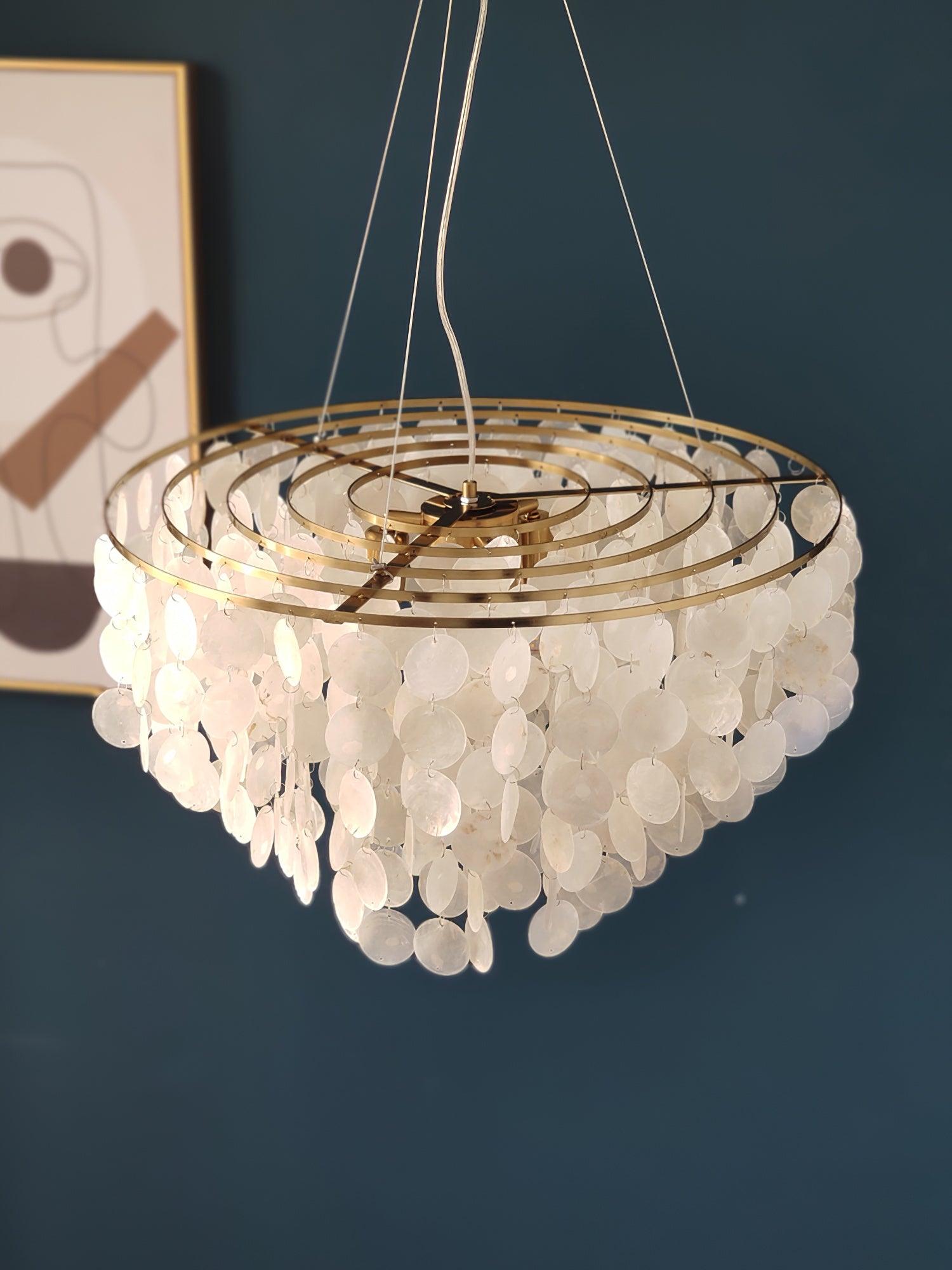Esileth Postmodern Luxus Muschel Windspiel Kronleuchter-Letslighting
