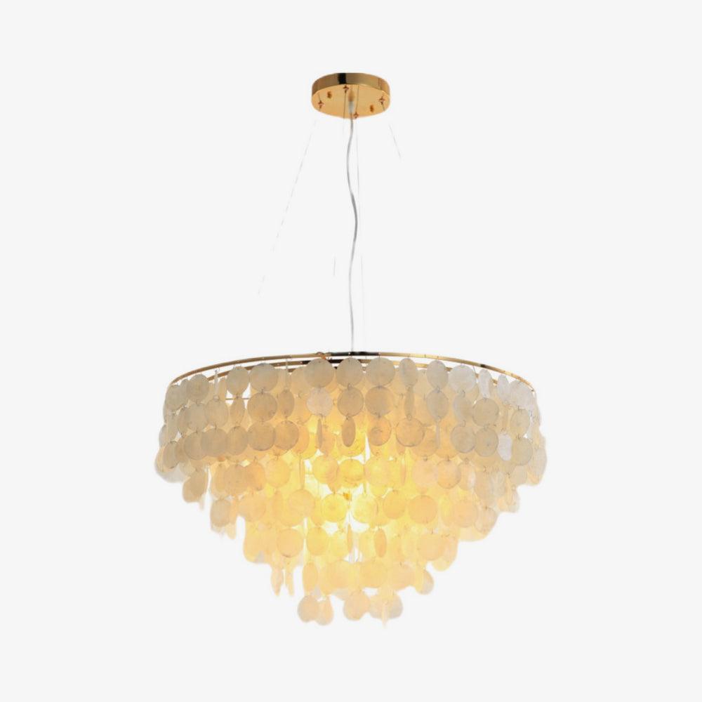 Esileth Postmodern Luxus Muschel Windspiel Kronleuchter-Letslighting