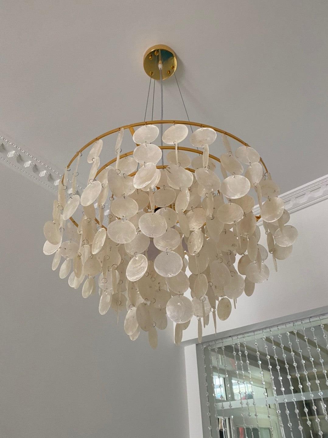 Esileth Postmodern Luxus Muschel Windspiel Kronleuchter-Letslighting