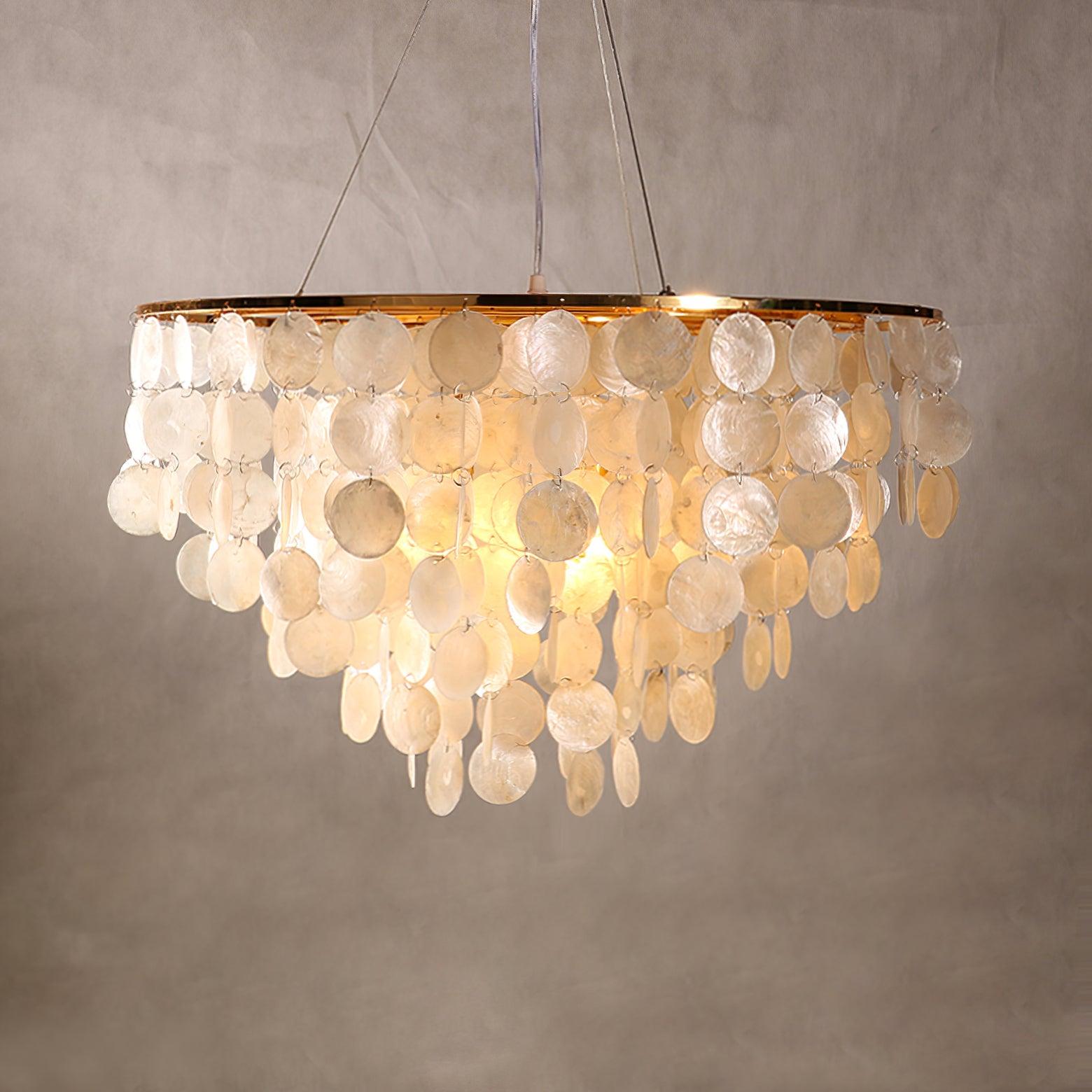 Esileth Postmodern Luxus Muschel Windspiel Kronleuchter-Letslighting